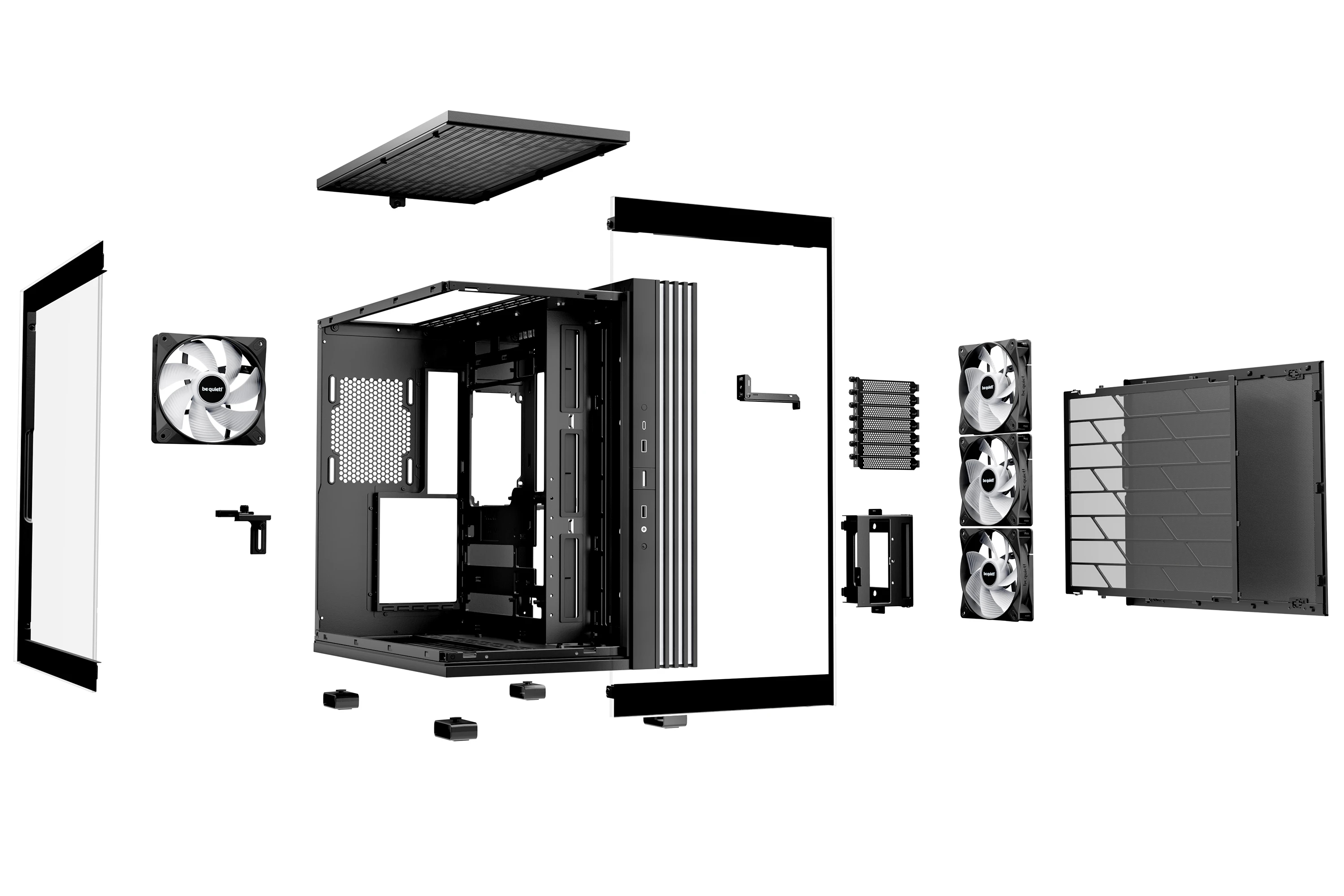 be quiet! кутия Case ATX - LIGHT BASE 600 LX Black