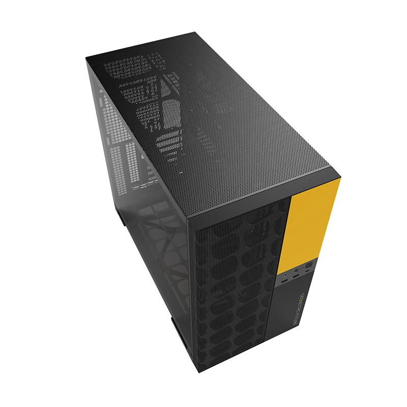 Geometric Future кутия Case EATX - Model 5 Vent Black/Yellow