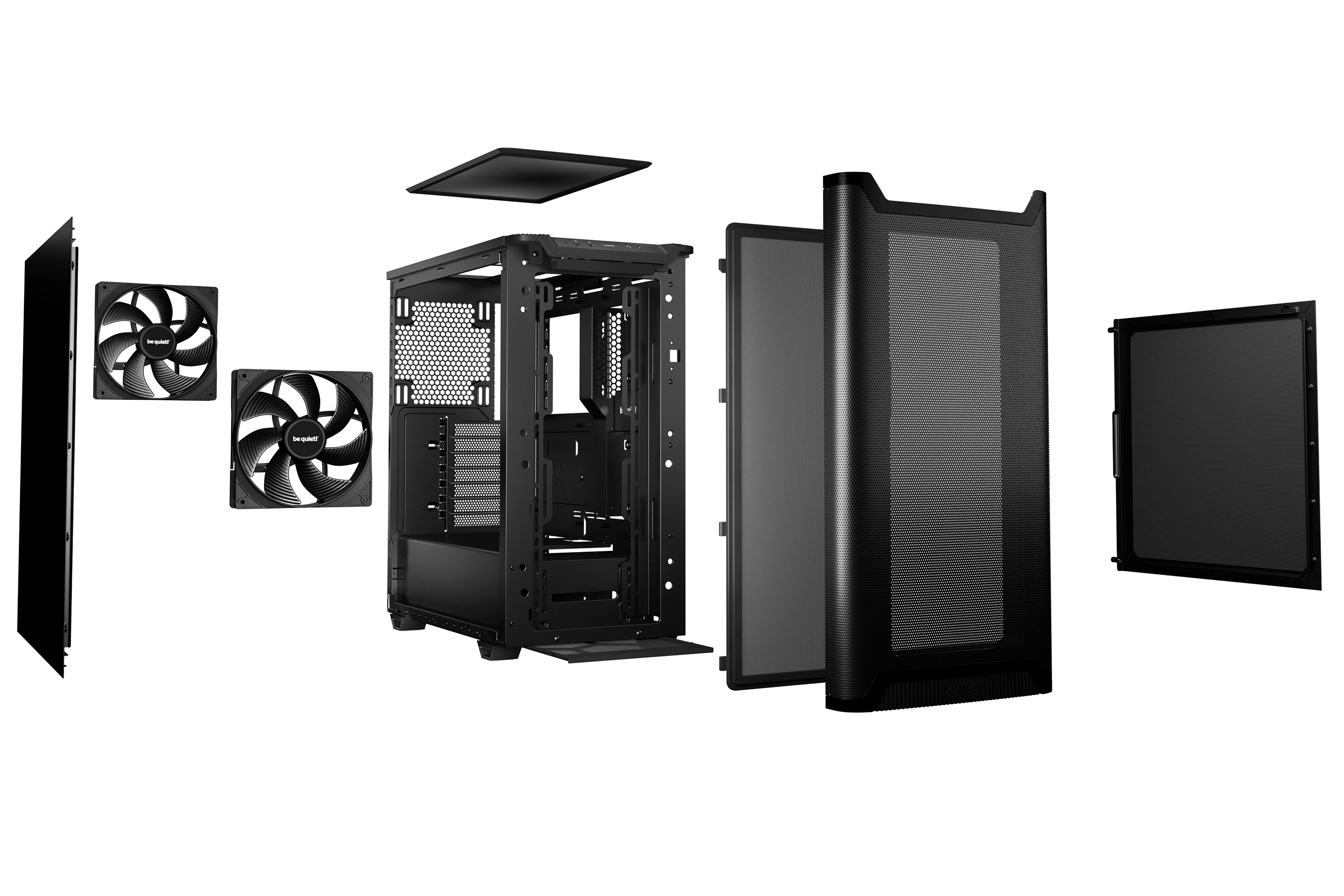 be quiet! кутия Case ATX - Pure Base 501 Airflow Black