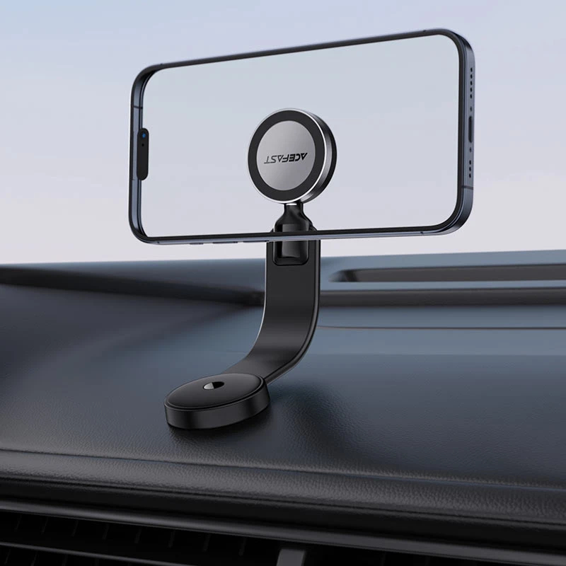 Acefast Стойка за телефон за кола Car phone holder - Magnetic Charging, 360 degree - D37 Black