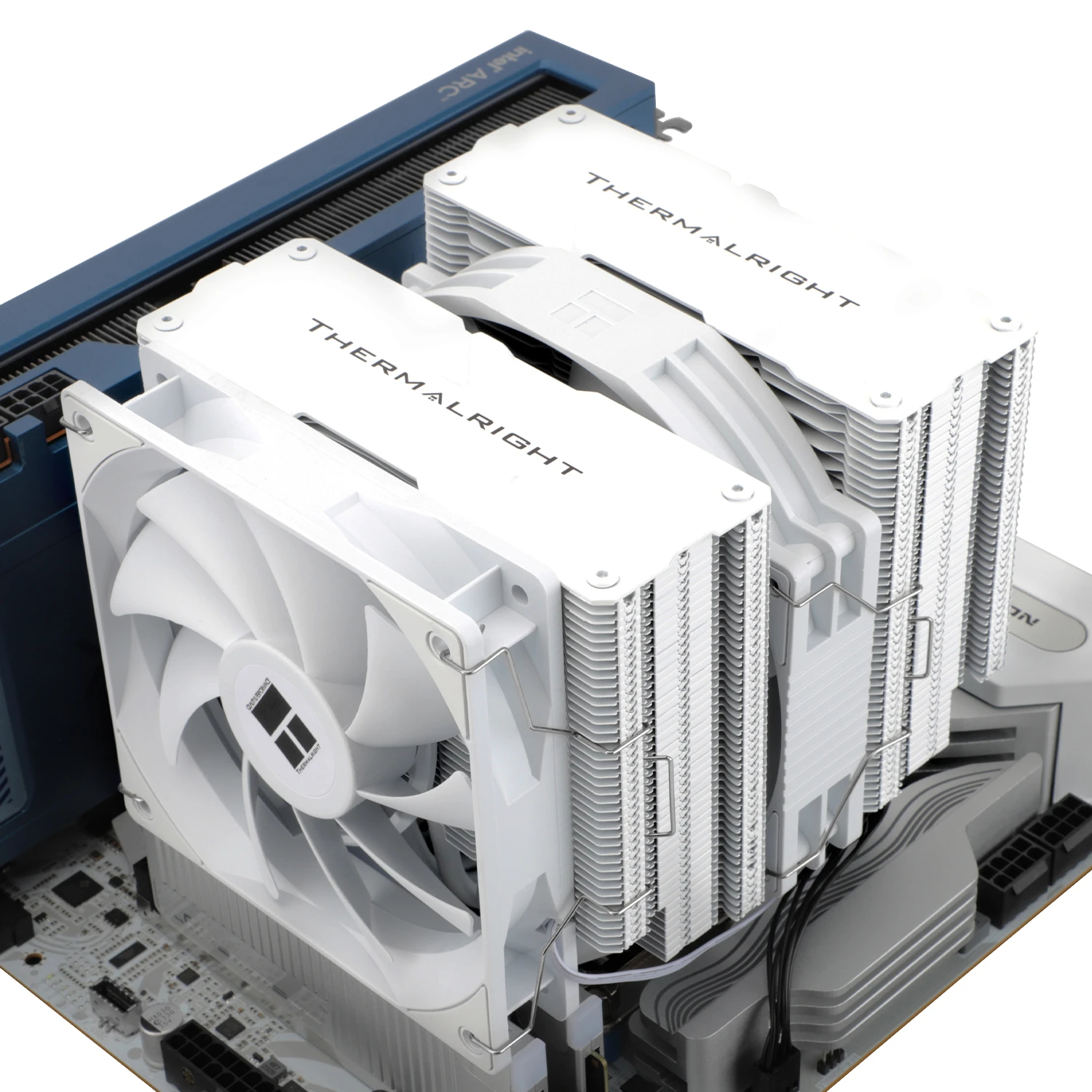 Thermalright охладител CPU Cooler Peerless Assassin 140 White - Dual-Tower - LGA1851/LGA1700/AM5