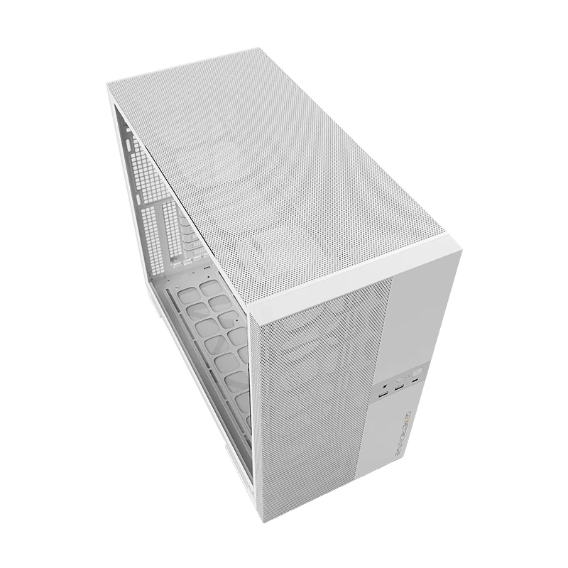 Geometric Future кутия Case EATX - Model 5 Vent White - 5 x 140 mm aRGB fans included