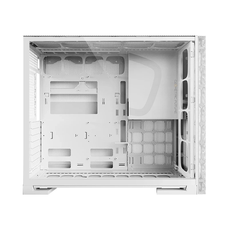 Geometric Future кутия Case EATX - Model 5 Vent White - 5 x 140 mm aRGB fans included