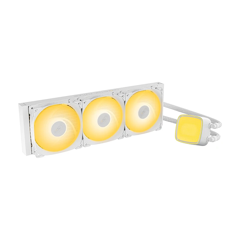 Geometric Future водно охлаждане Water Cooling - Eskimo Pro 360 White - Addressable RGB, LGA1851/AM5