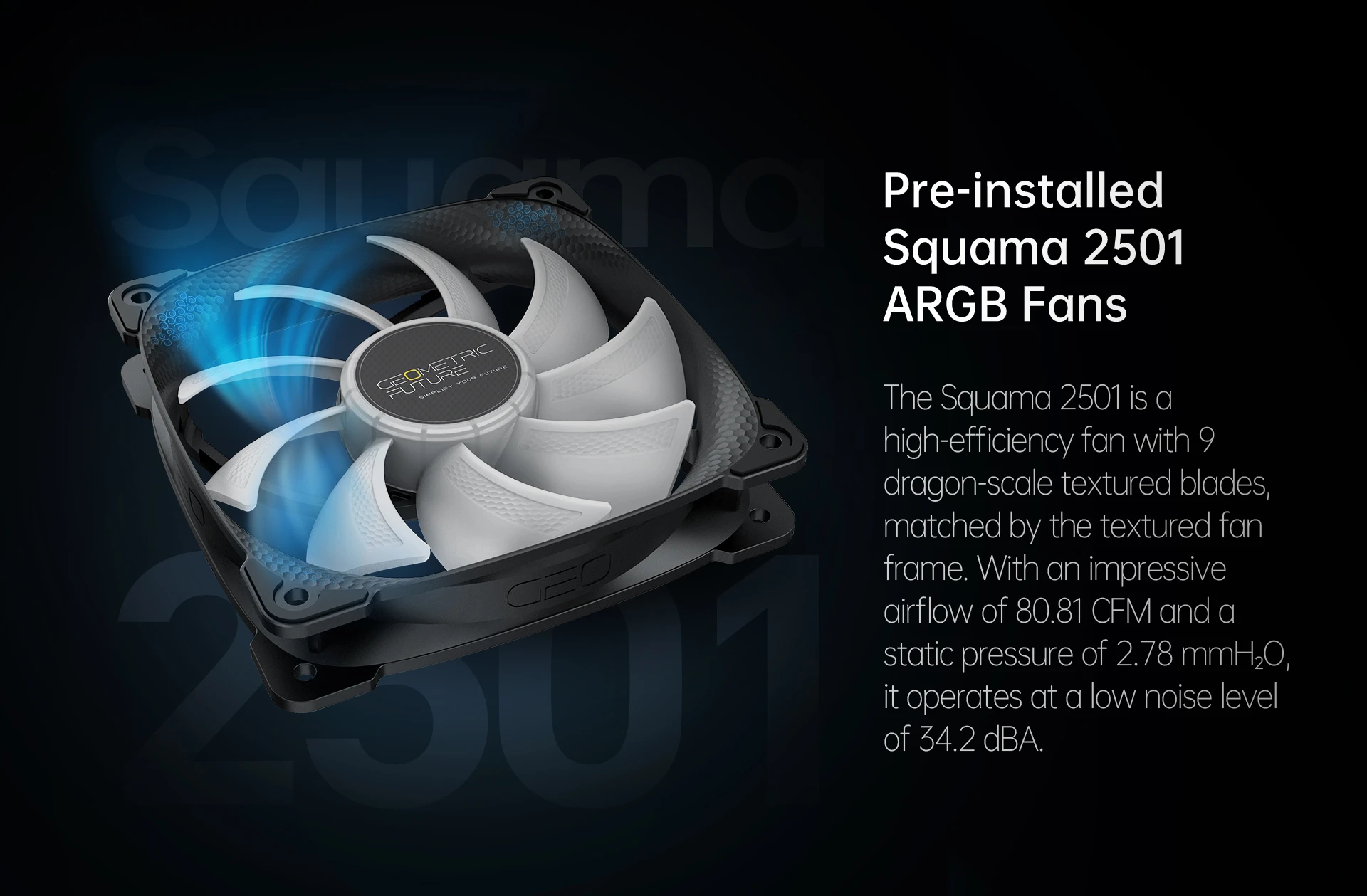 Geometric Future водно охлаждане Water Cooling - Eskimo Pro 360 White - Addressable RGB, LGA1851/AM5