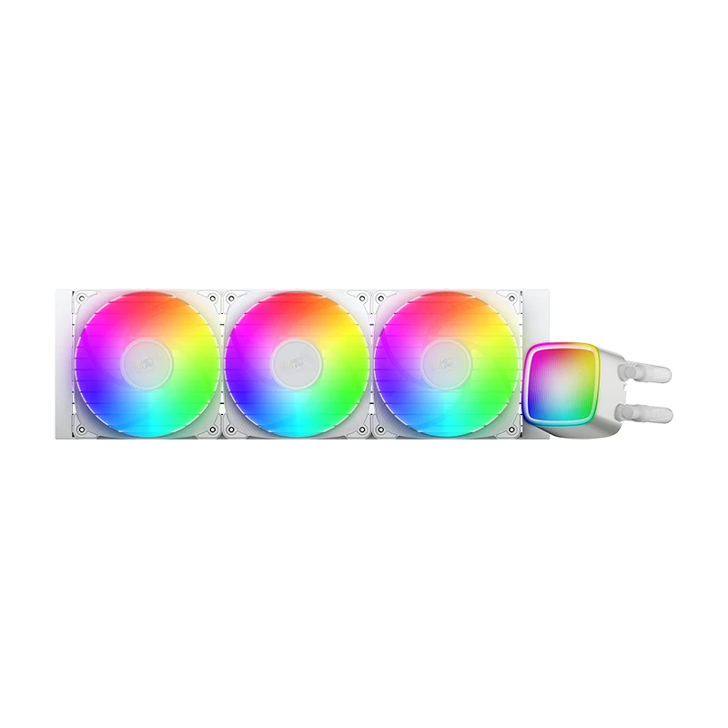 Geometric Future водно охлаждане Water Cooling - Eskimo Pro 360 White - Addressable RGB, LGA1851/AM5