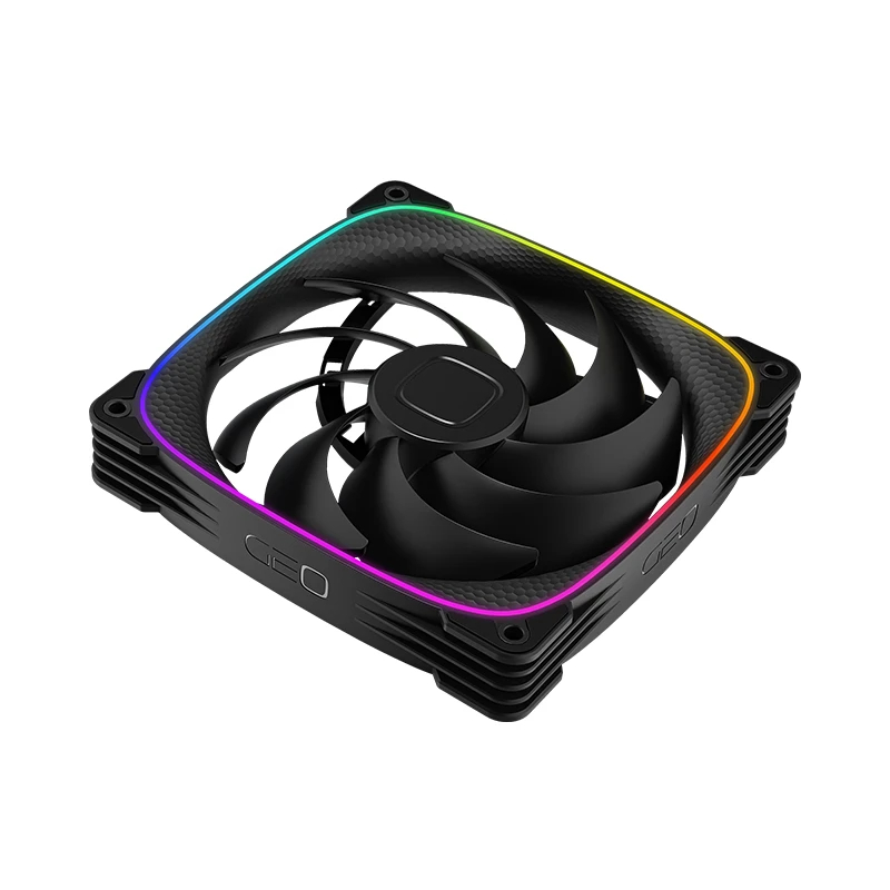 Geometric Future Комплект вентилатори Fan Pack 3-in-1 140 mm - Squama 2503B-14 Black