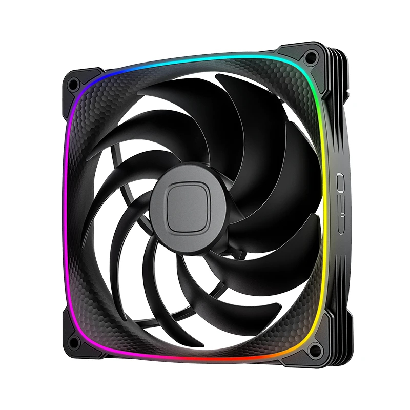Geometric Future Комплект вентилатори Fan Pack 3-in-1 140 mm - Squama 2503B-14 Black