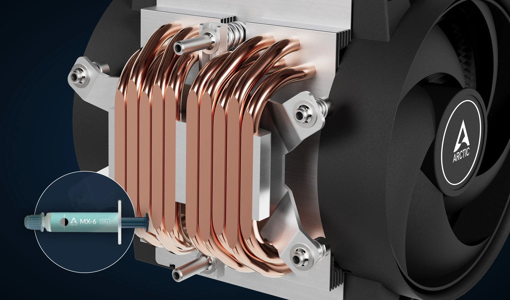 Arctic Сървърен охладител CPU Cooler - Freezer 4U–SP5