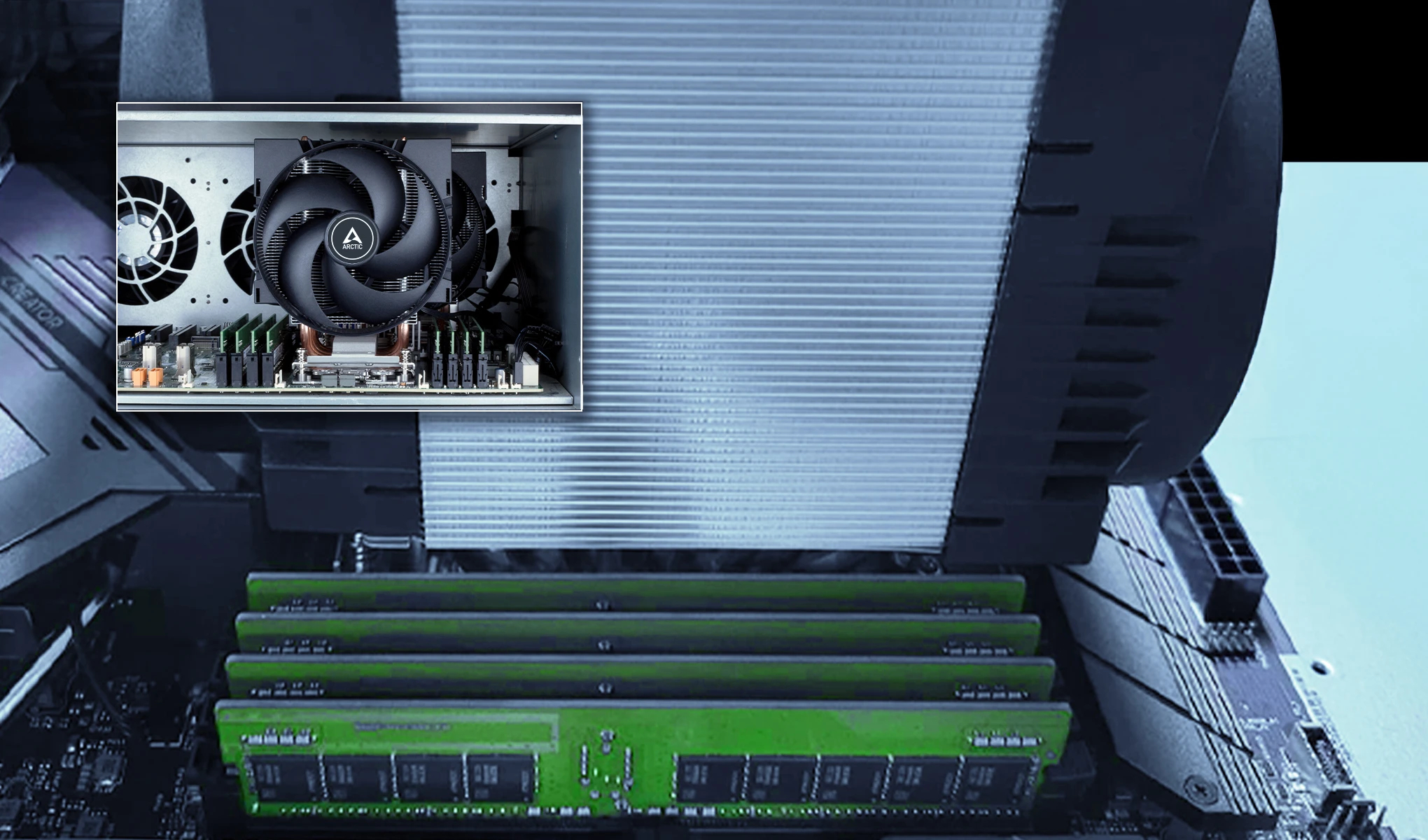 Arctic Сървърен охладител CPU Cooler - Freezer 4U–SP5