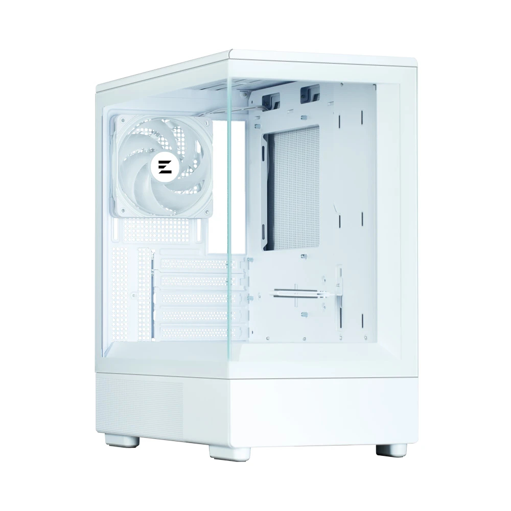 Zalman кутия Case mATX - P10 White