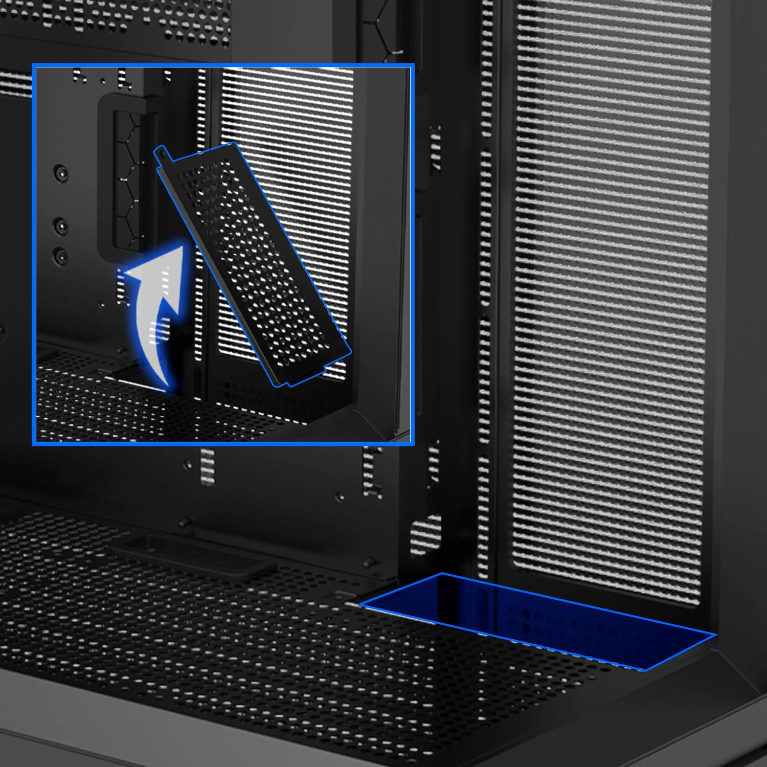 Zalman кутия Case ATX - P40 Prism Black