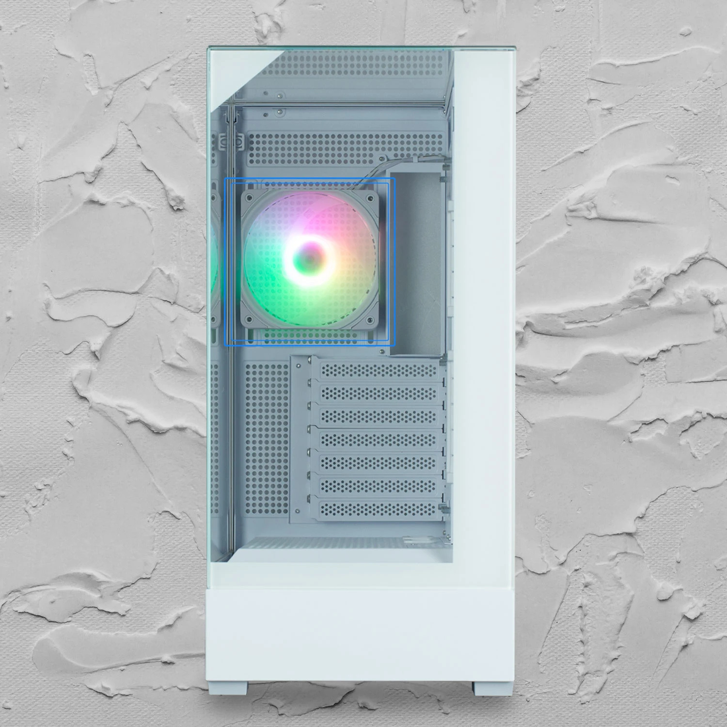Zalman кутия Case ATX - P40 Prism White