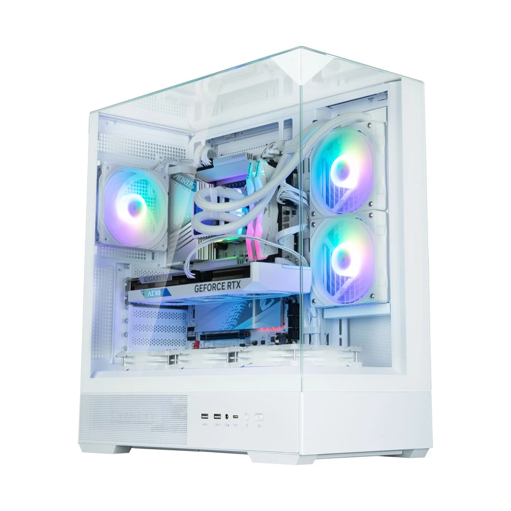 Zalman кутия Case ATX - P40 Prism White