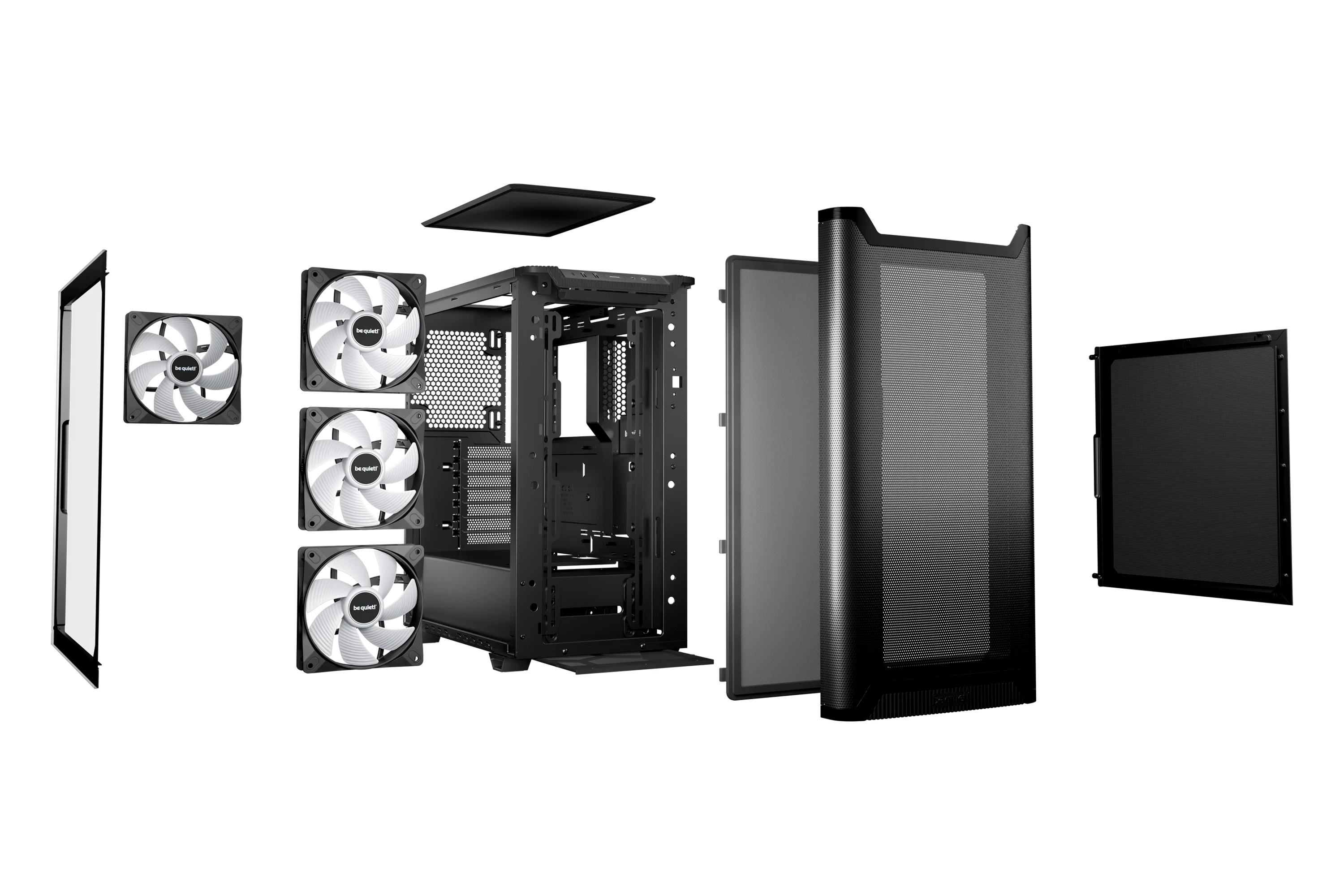 be quiet! кутия Case ATX - Pure Base 501 DX Black