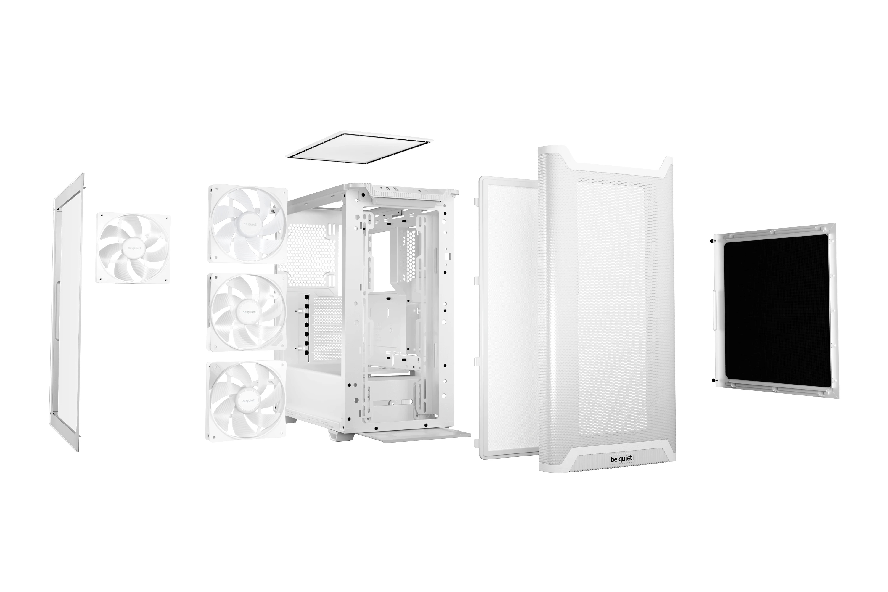 be quiet! кутия Case ATX - Pure Base 501 LX White