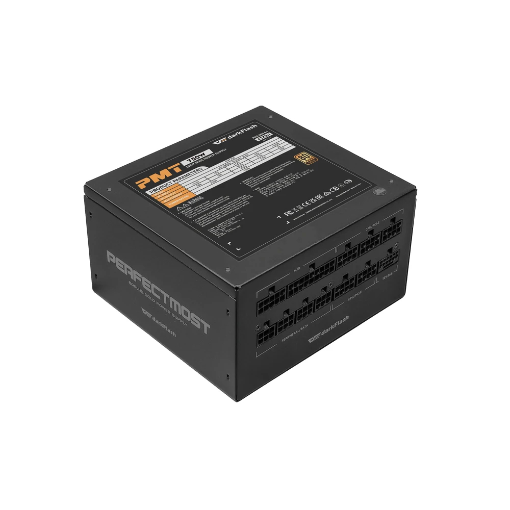 Darkflash захранване PSU ATX 3.1 750W Gold, Full Modular - PMT750 A3
