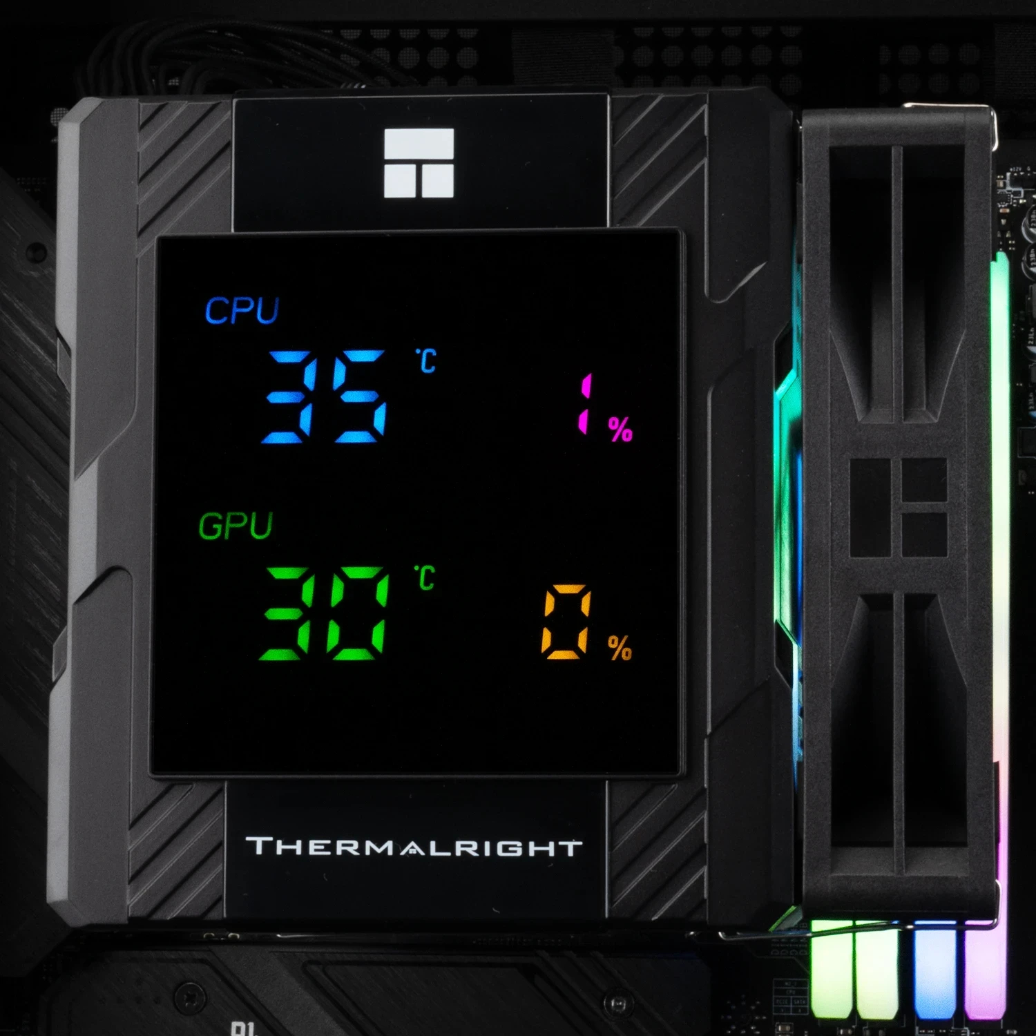Thermalright охладител CPU Cooler Peerless Assassin 120 Digital A-RGB Black - Dual-Tower - LGA1851/AM5