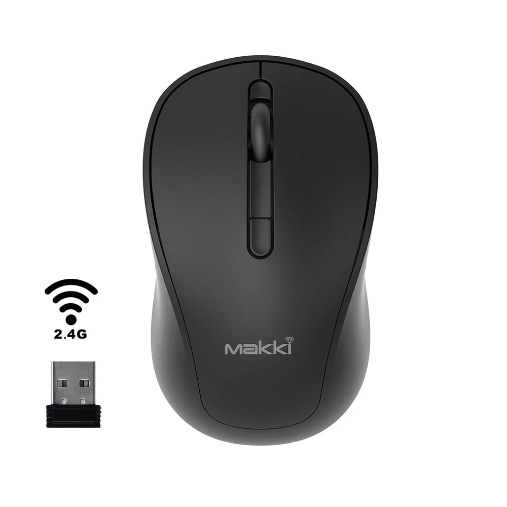 Makki безжична мишка Wireless Mouse MAKKI-MSX-2408 - Silent, 1600dpi, 2.4G