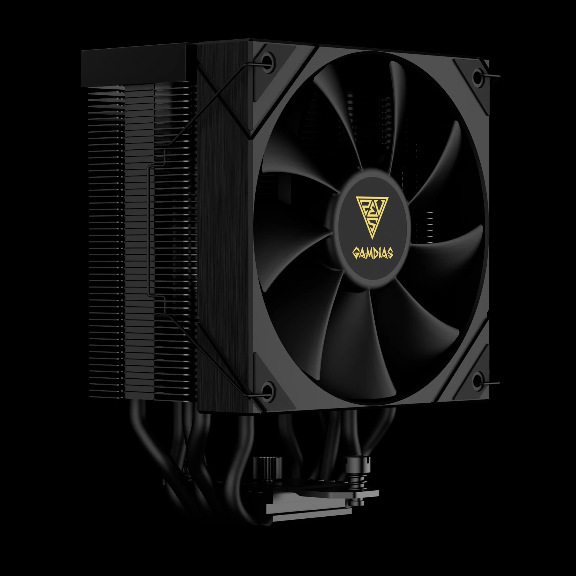 Gamdias охладител CPU Cooler BOREAS M2-51D - LGA1851/AM5, Digital Display