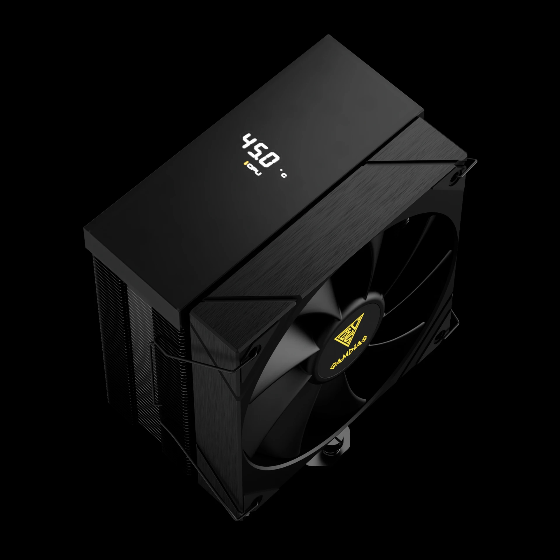 Gamdias охладител CPU Cooler BOREAS M2-51D - LGA1851/AM5, Digital Display