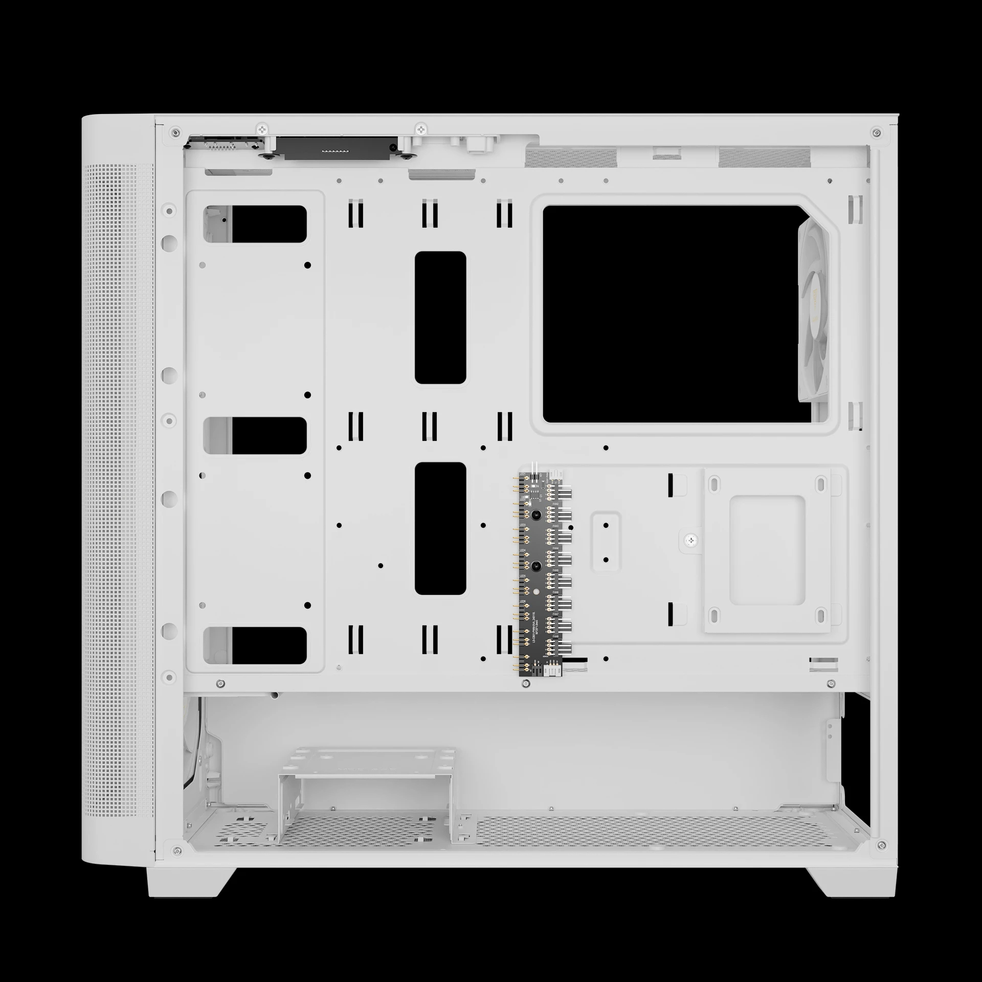 Gamdias кутия Case E-ATX - ATHENA M3 White - USB-C, 4 x 120 mm A-RGB, Mesh, Tempered Glass