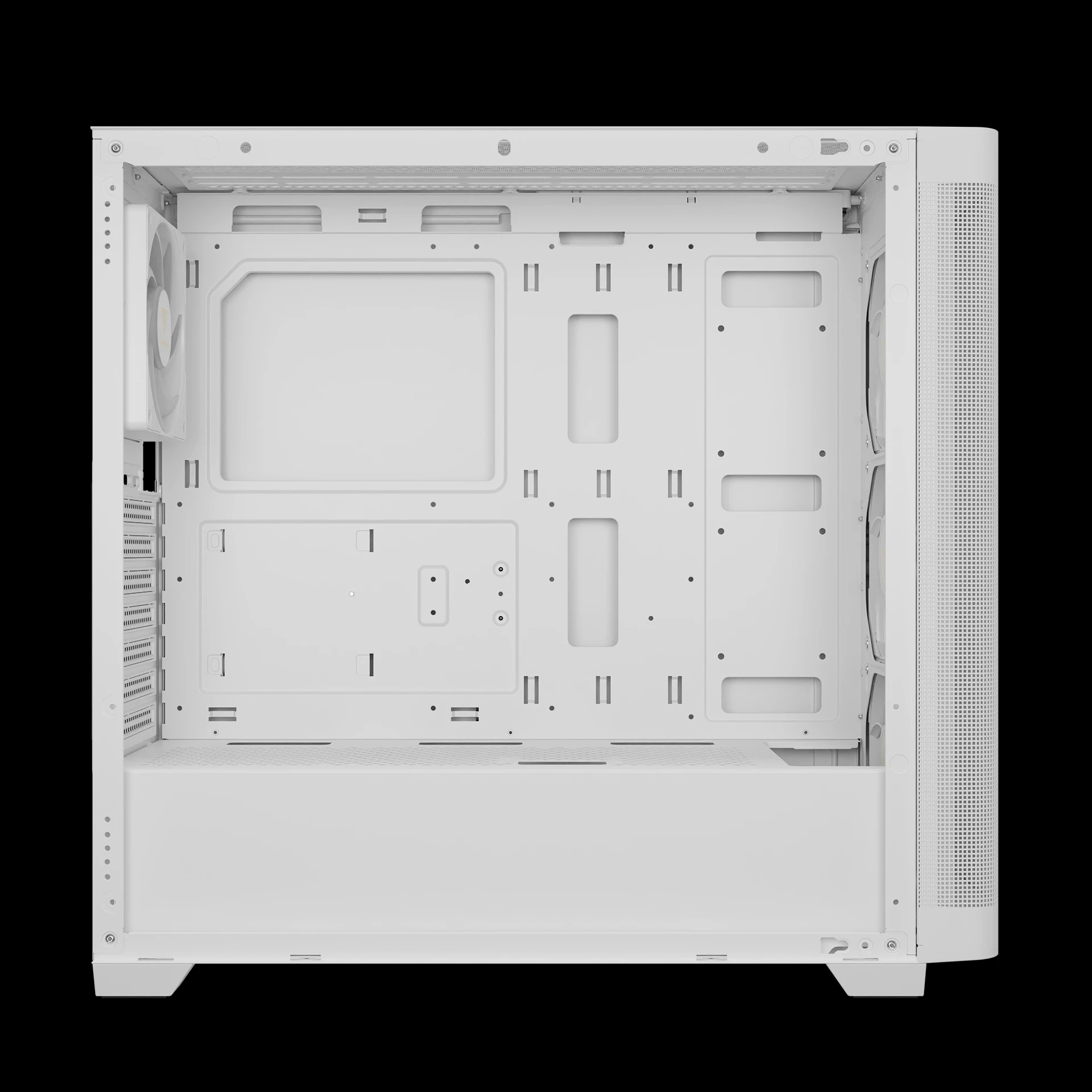 Gamdias кутия Case E-ATX - ATHENA M3 White - USB-C, 4 x 120 mm A-RGB, Mesh, Tempered Glass