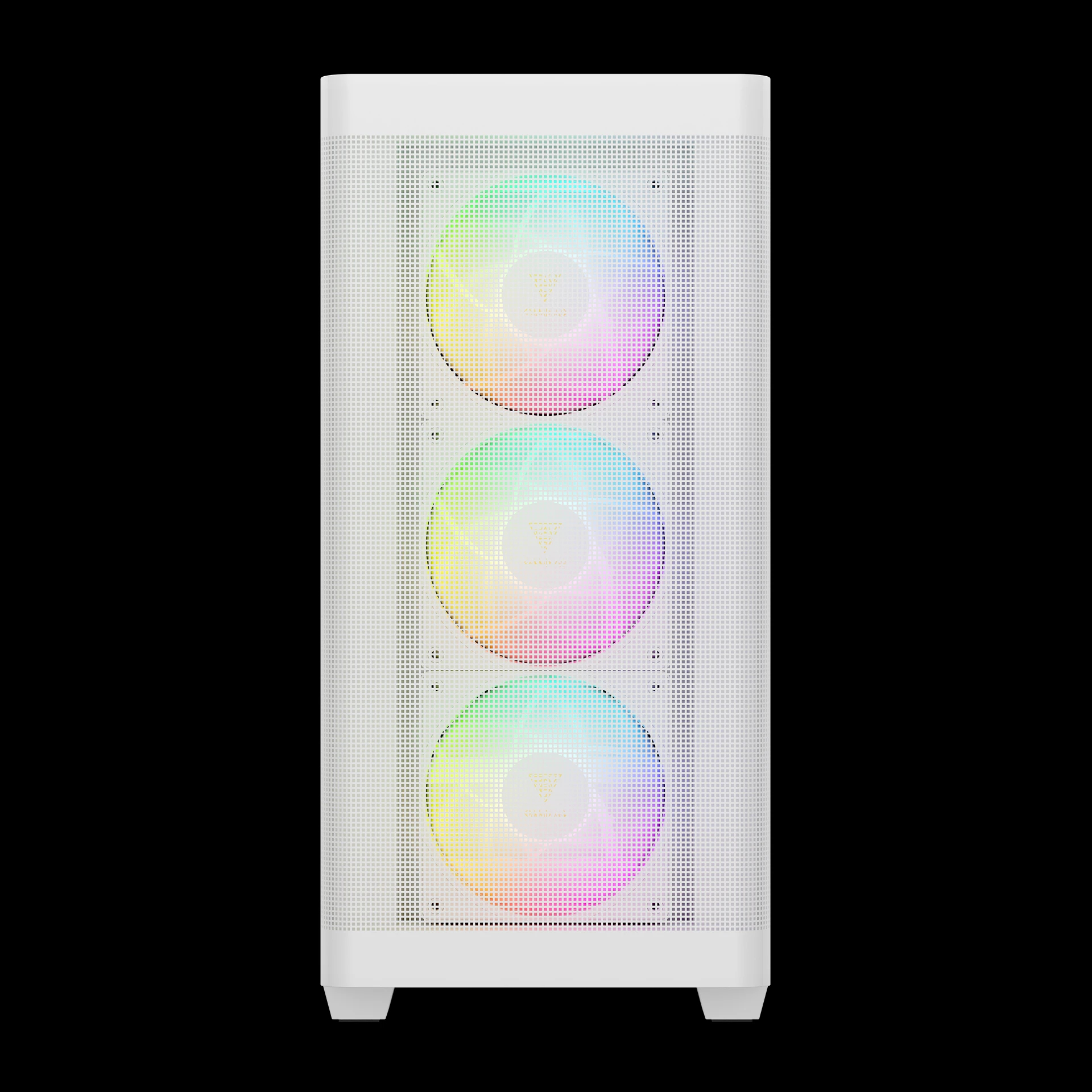 Gamdias кутия Case E-ATX - ATHENA M3 White - USB-C, 4 x 120 mm A-RGB, Mesh, Tempered Glass