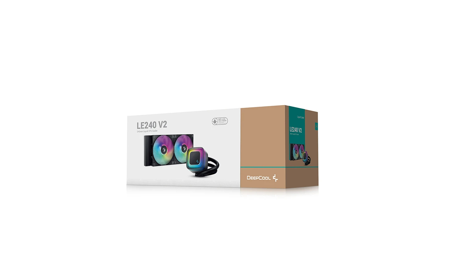 DeepCool водно охлаждане Water Cooling LE240 V2 - Addressable RGB - LGA1851/AM5