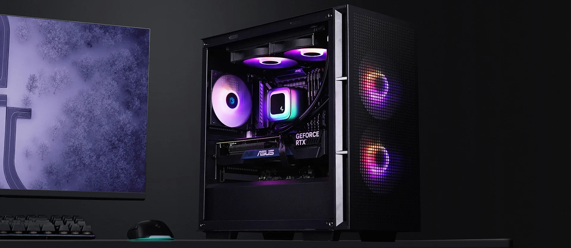 DeepCool водно охлаждане Water Cooling LE240 V2 - Addressable RGB - LGA1851/AM5