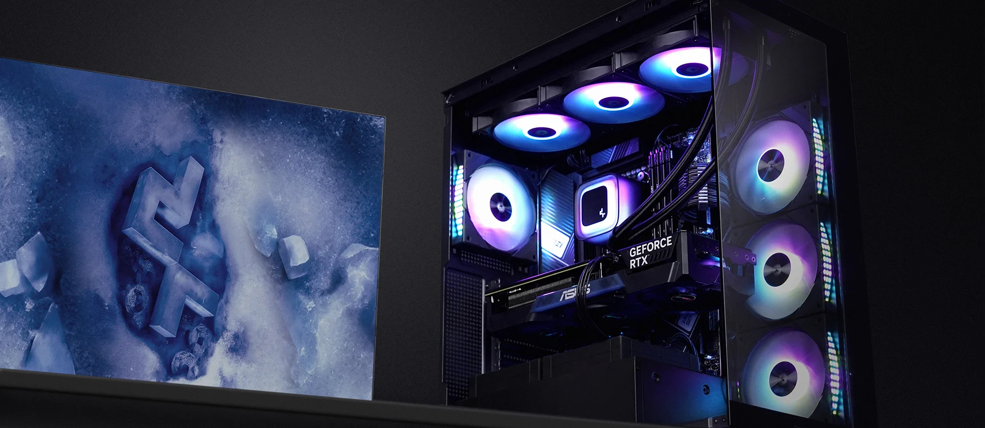 DeepCool водно охлаждане Water Cooling LE360 V2 - Addressable RGB - LGA1851/AM5