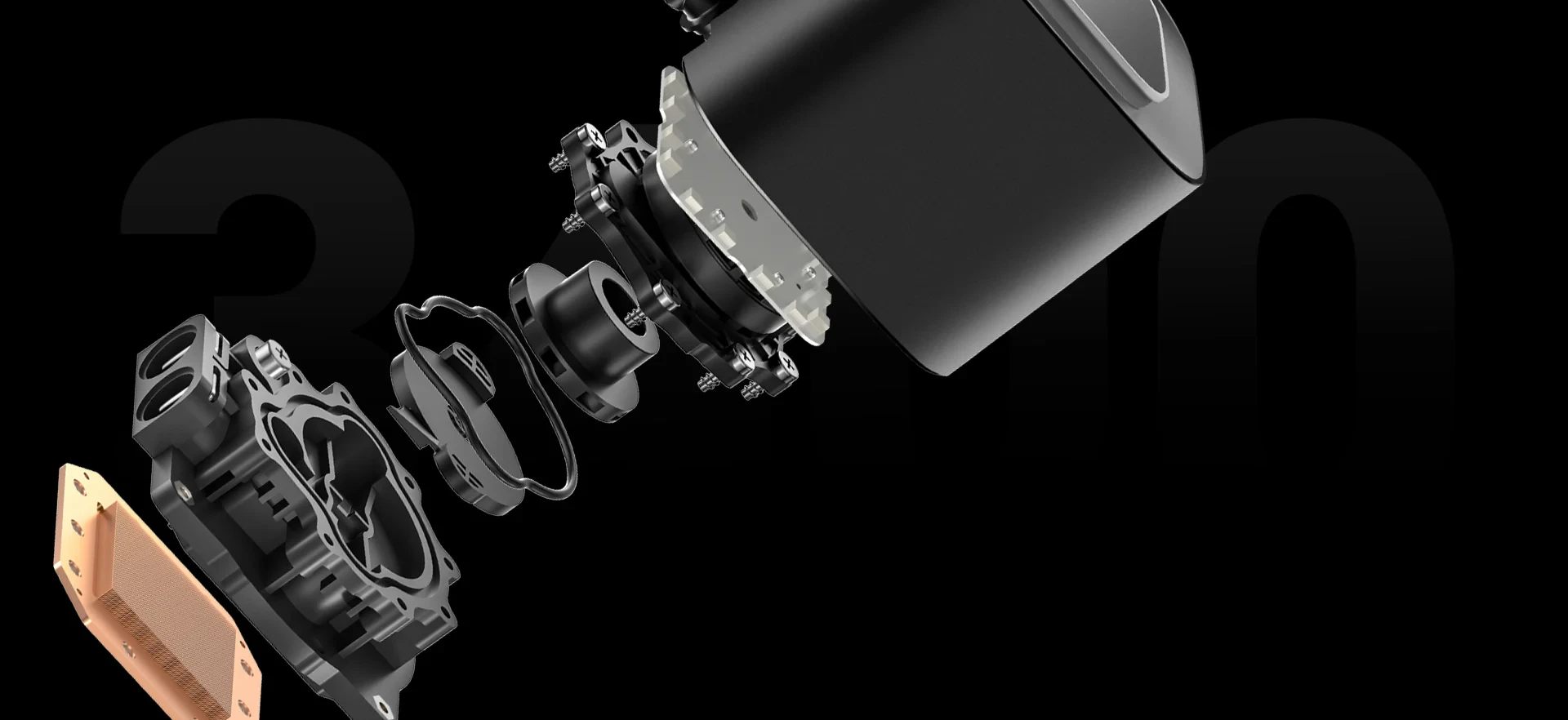 DeepCool водно охлаждане Water Cooling LE360 V2 - Addressable RGB - LGA1851/AM5