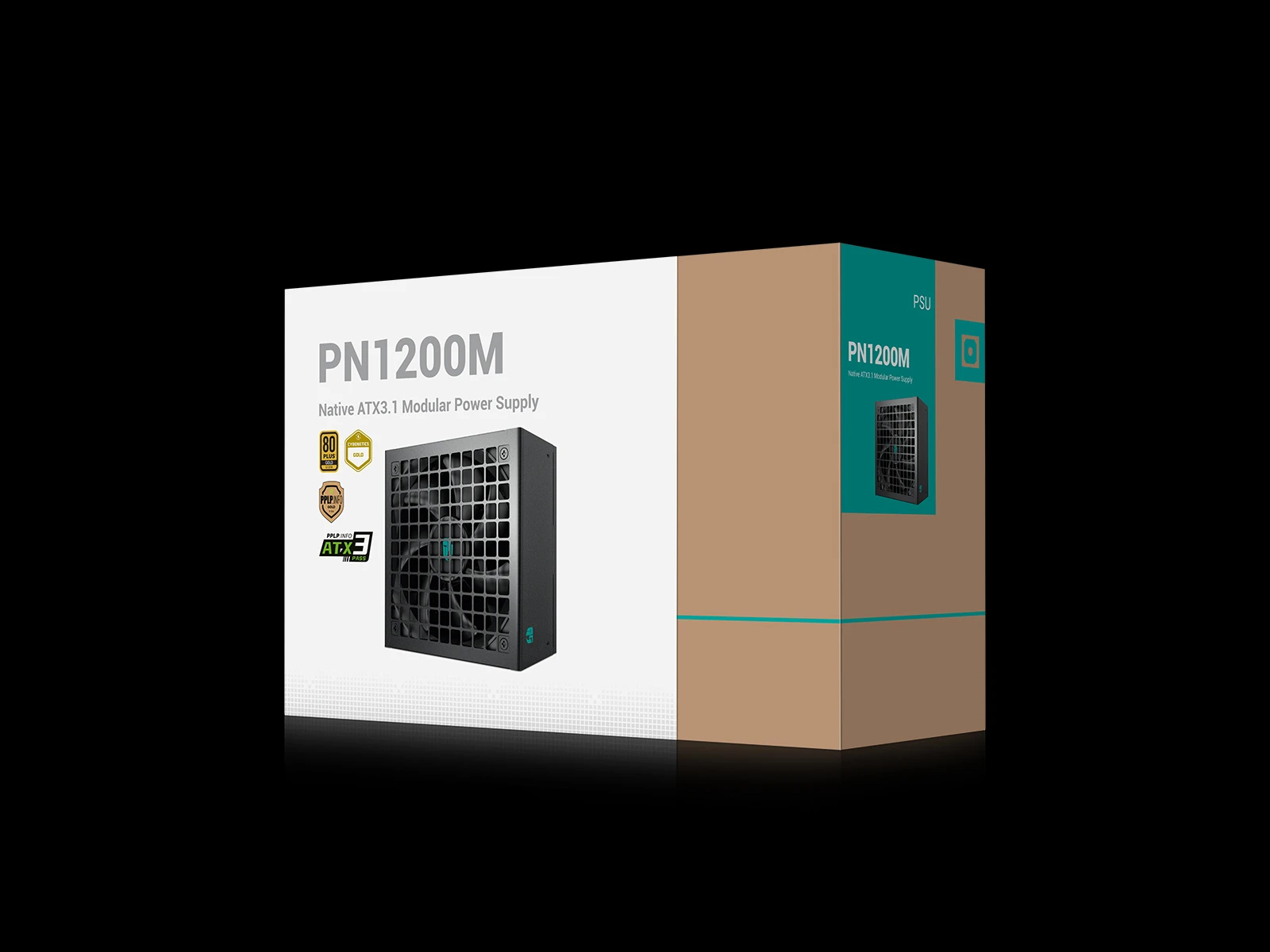 DeepCool захранване PSU ATX 3.1 1200W Gold, Full Modular - PN1200-M