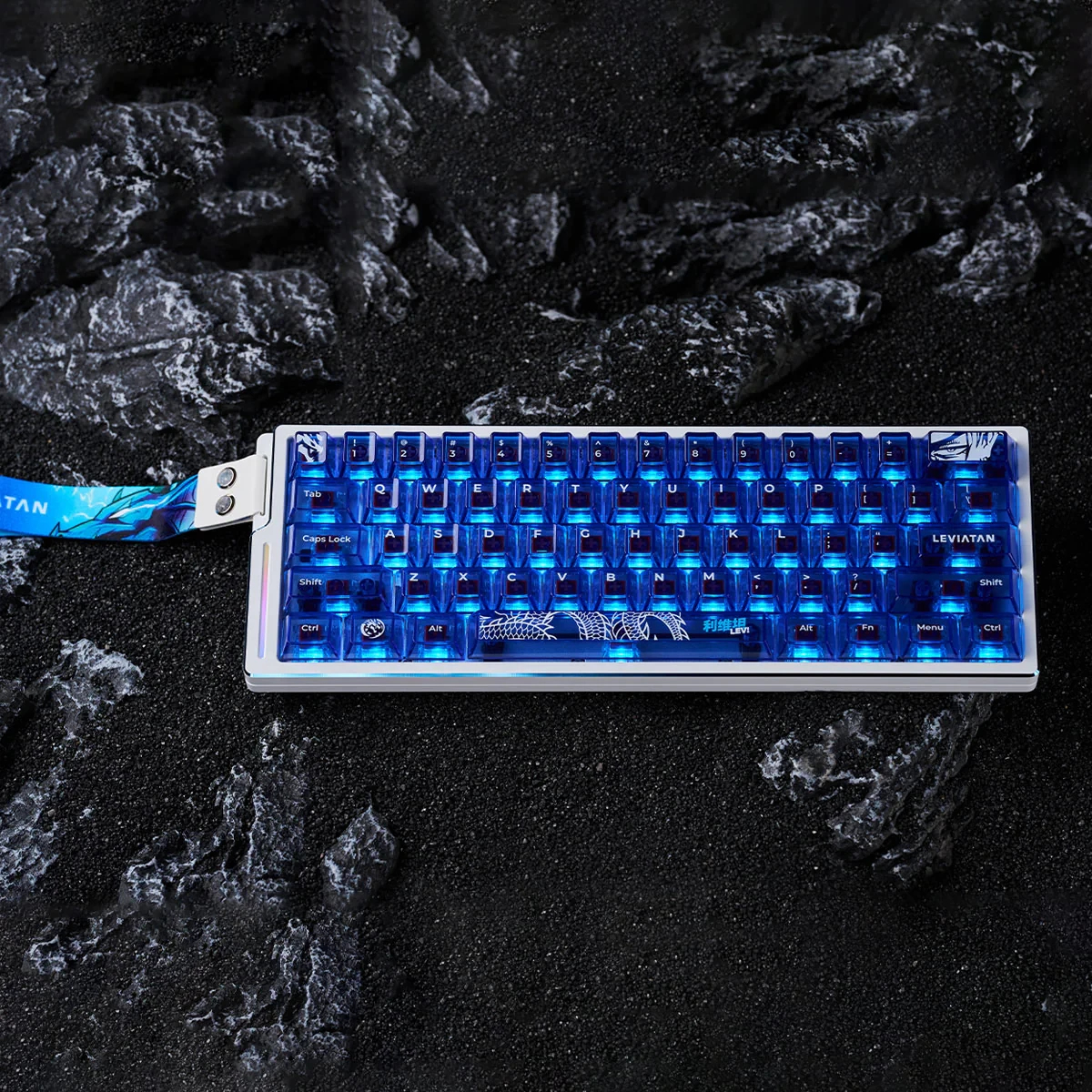 ATK професионална геймърска механична клавиатура Professional Gaming Mechanical Keyboard EDGE 60 HE Leviatan - 8K, TTC RGB Magneto Switches