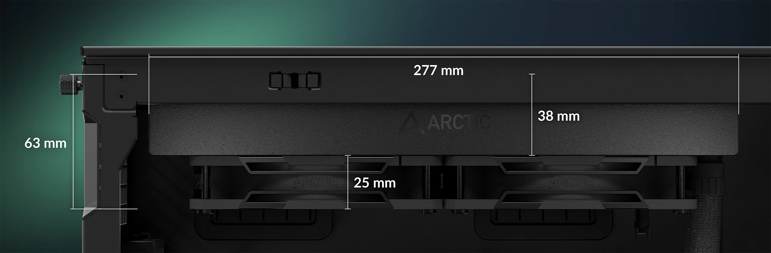 Arctic водно охлаждане Liquid Freezer III 240 Pro Black