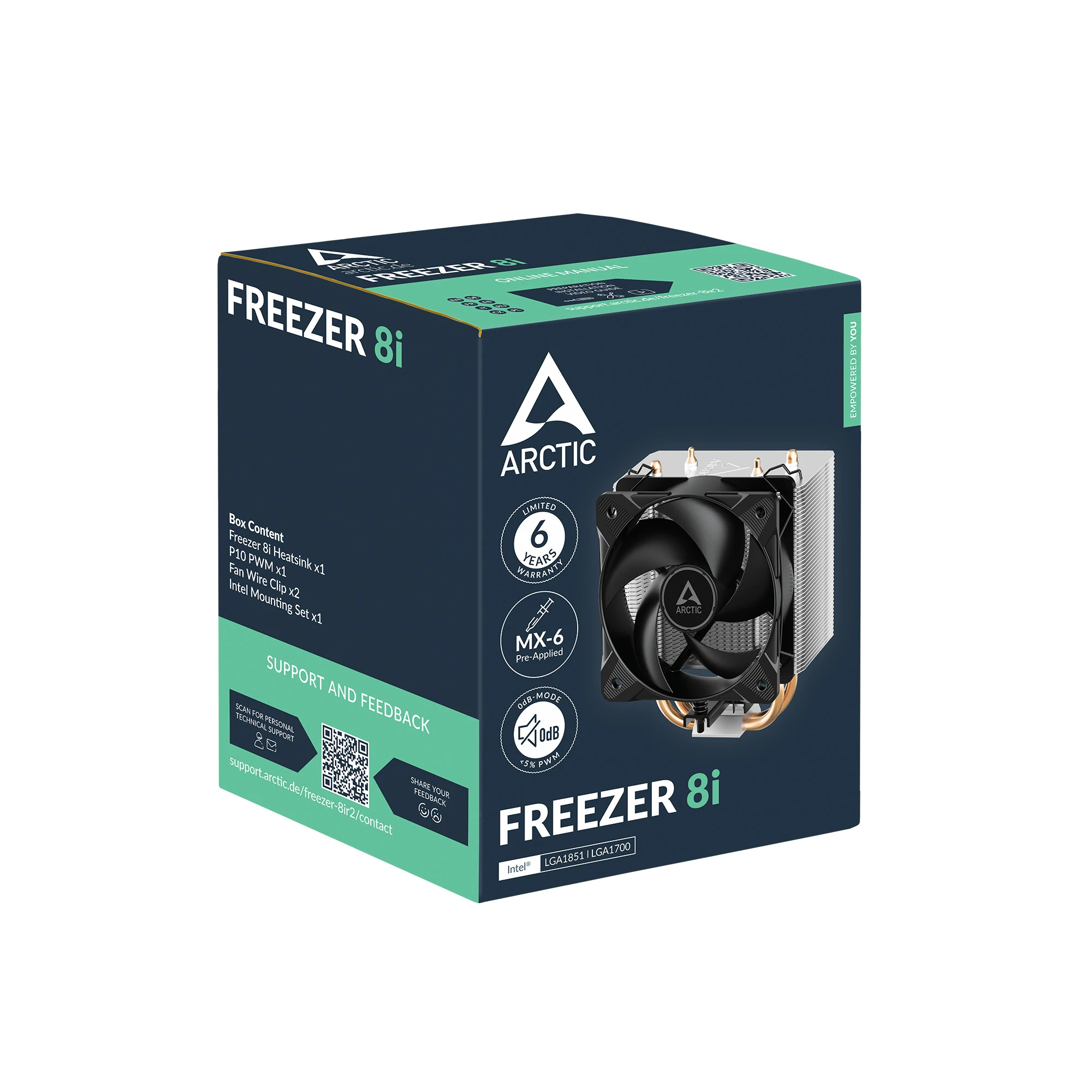 Arctic охладител Freezer 8A - AM5/AM4