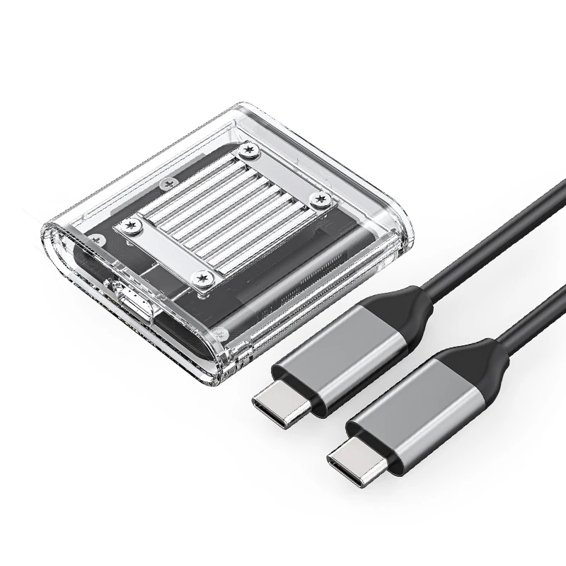 Orico външна кутия за диск Storage - Case - M.2 2230 NVMe - TC20-M2-10G-GY-BP - 10Gbps, Gray