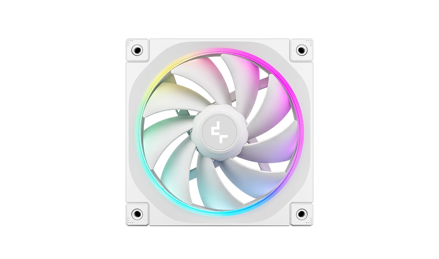 DeepCool Комплект вентилатори Fan Pack 3-in-1 3x120mm - FL12 White, Addressable RGB