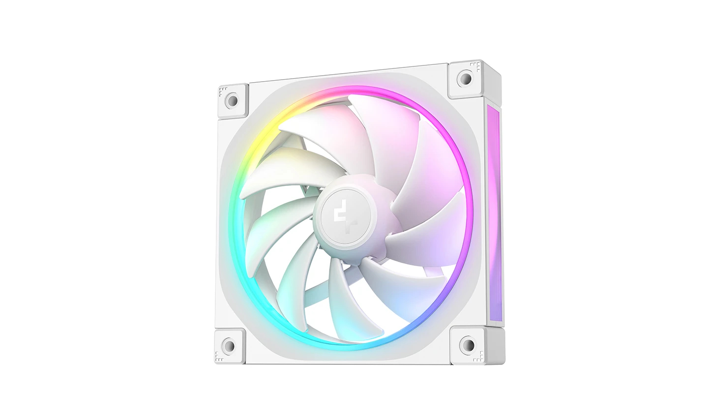 DeepCool Комплект вентилатори Fan Pack 3-in-1 3x120mm - FL12 White, Addressable RGB