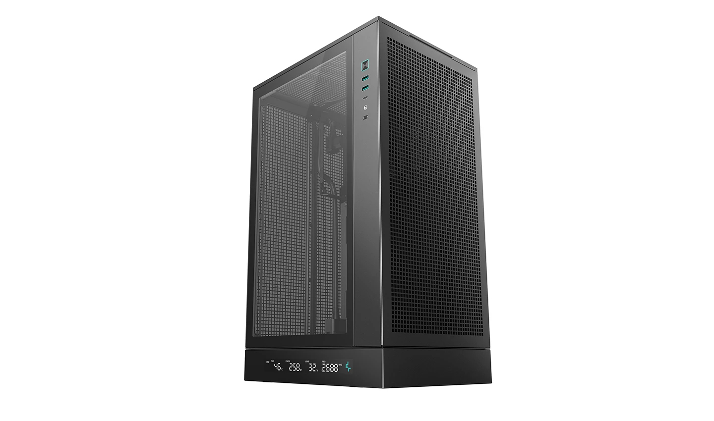 DeepCool кутия Case mATX - CH270 DIGITAL
