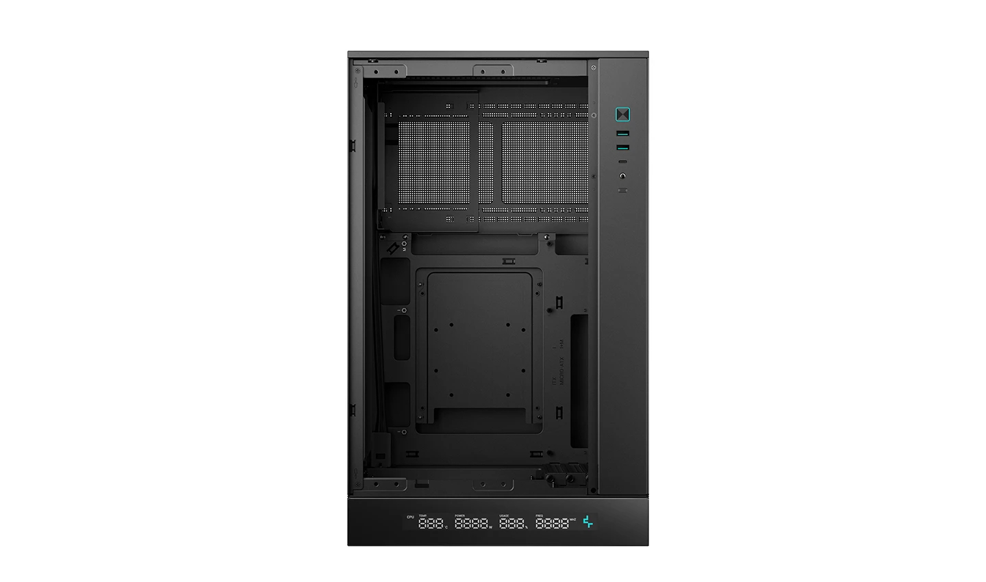 DeepCool кутия Case mATX - CH270 DIGITAL
