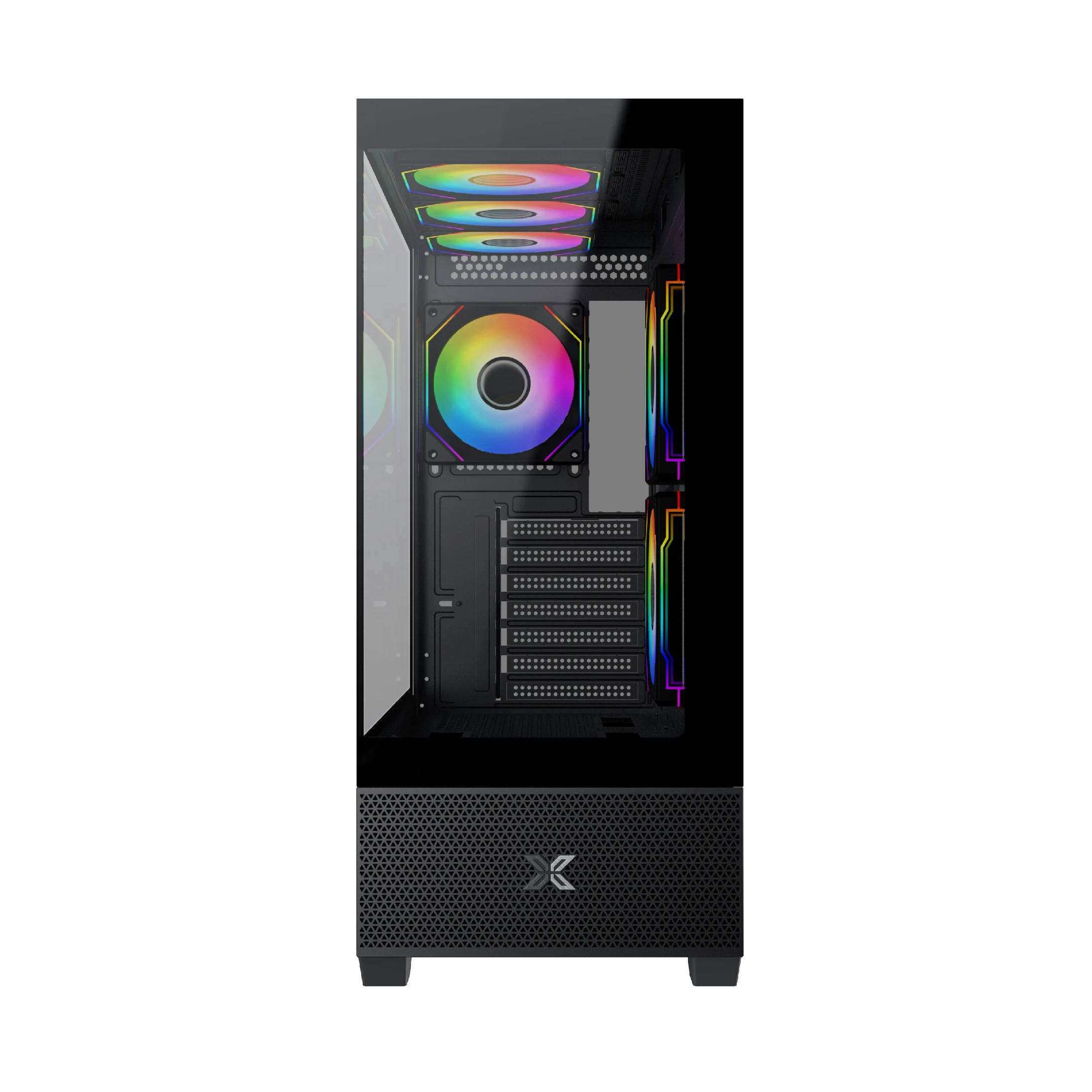 Xigmatek кутия Case EATX - Alphard - 6 ARGB fans