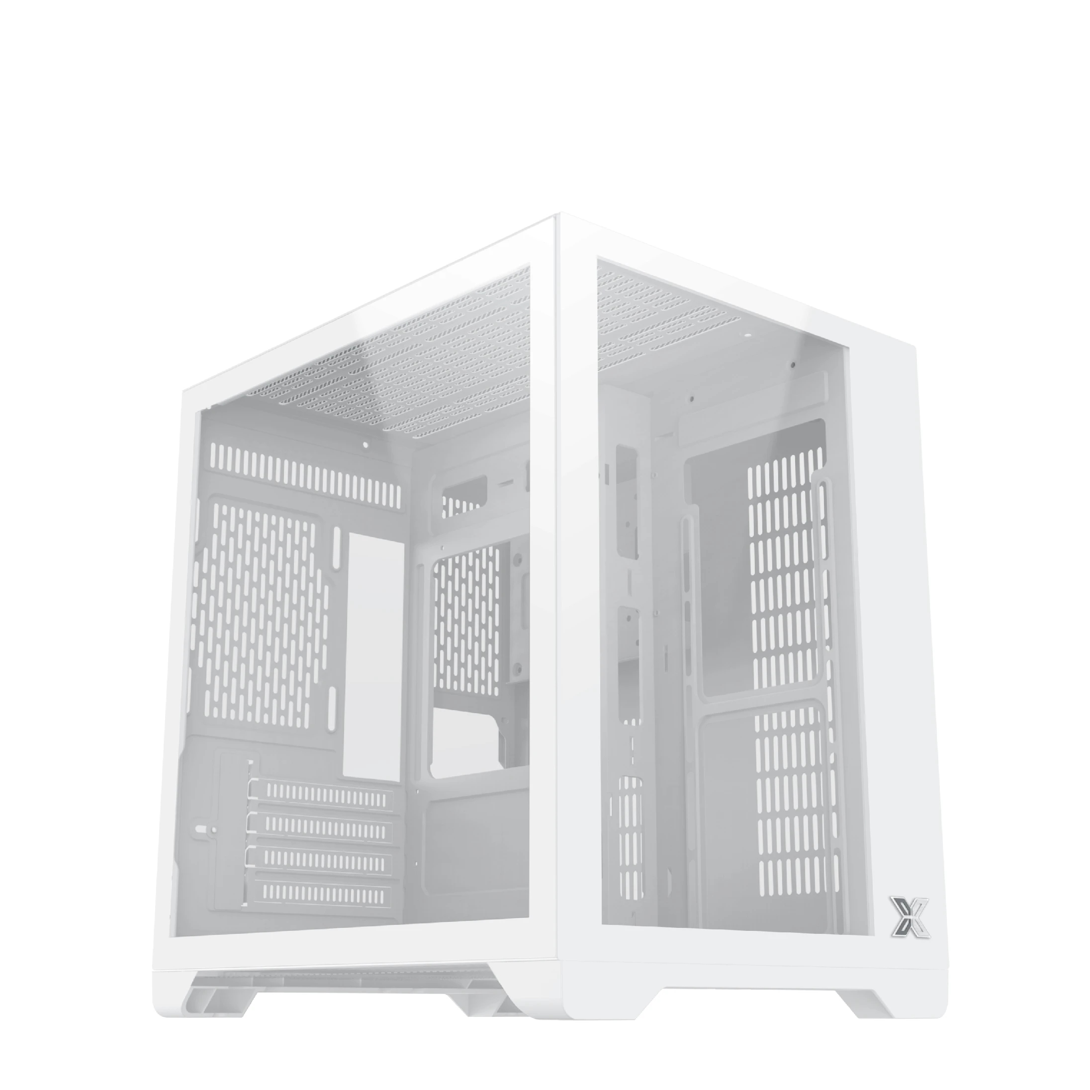 Xigmatek кутия Case mATX - Aqua M Lite Arctic - 5 ARGB Fans