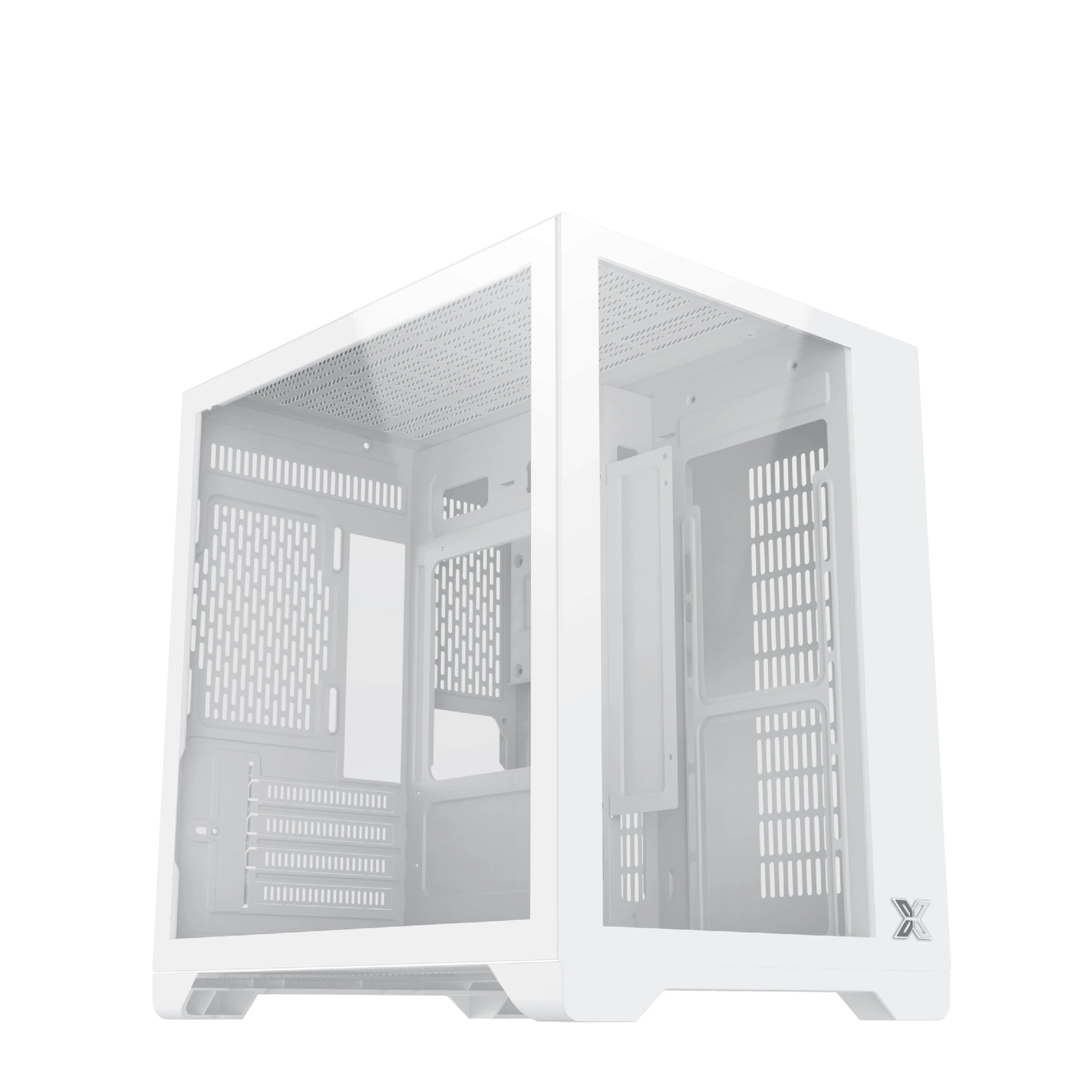 Xigmatek кутия Case mATX - Aqua M Lite Arctic - 5 ARGB Fans