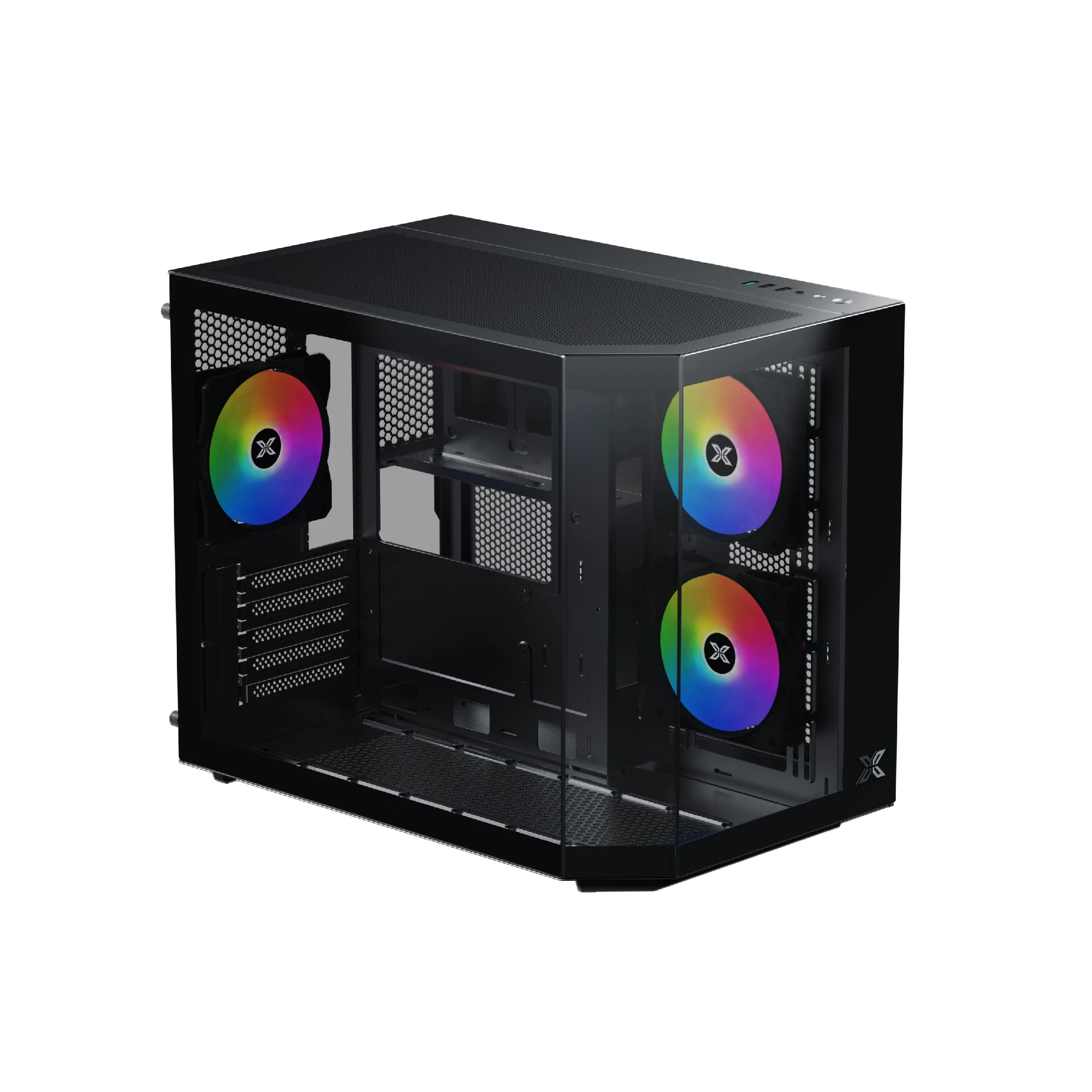 Xigmatek кутия Case mATX - Cubi M - 6 ARGB Fans