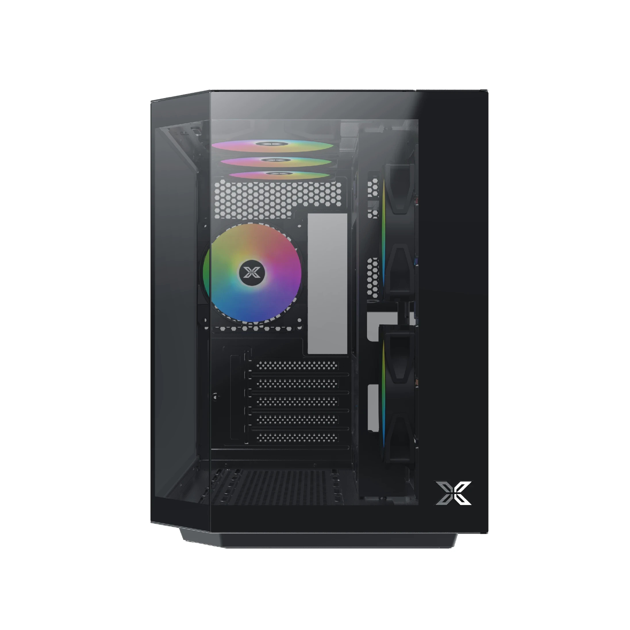 Xigmatek кутия Case mATX - Cubi M - 6 ARGB Fans