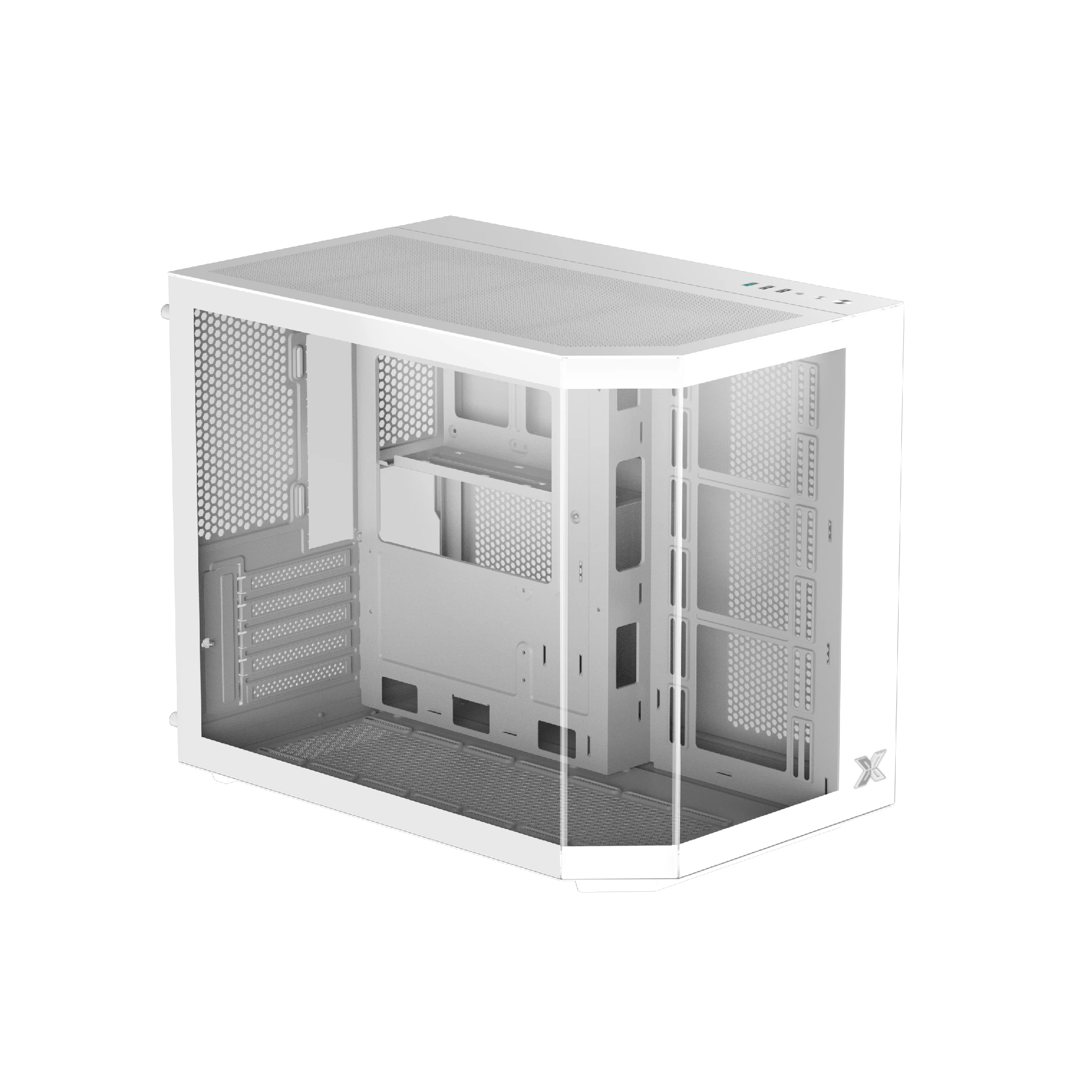 Xigmatek кутия Case mATX - Cubi M Arctic - 6 ARGB Fans