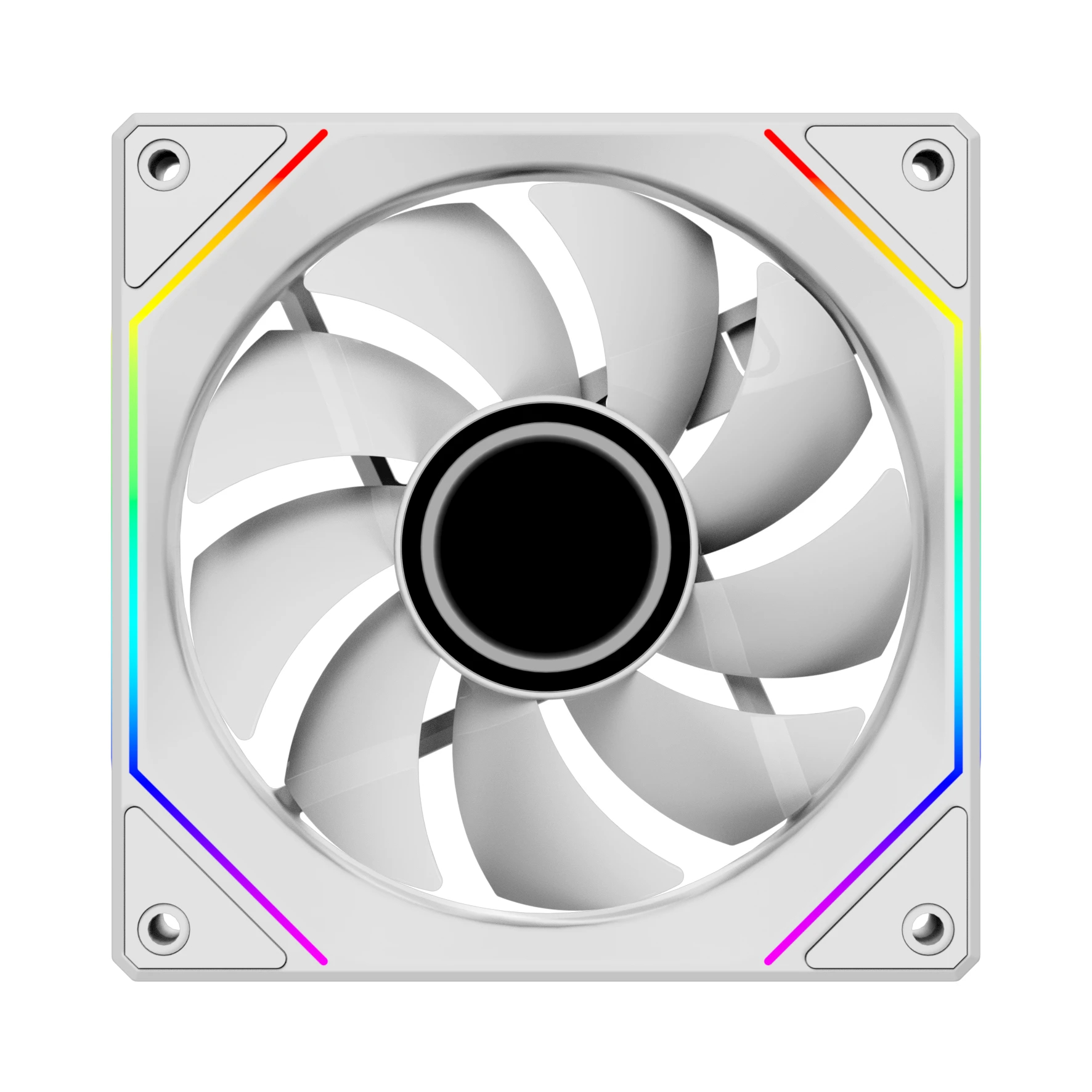 Xigmatek Комплект вентилатори Fan Pack 3-in-1 3x120mm - Infinity G20A Arctic - Infinity Mirror, A-RGB