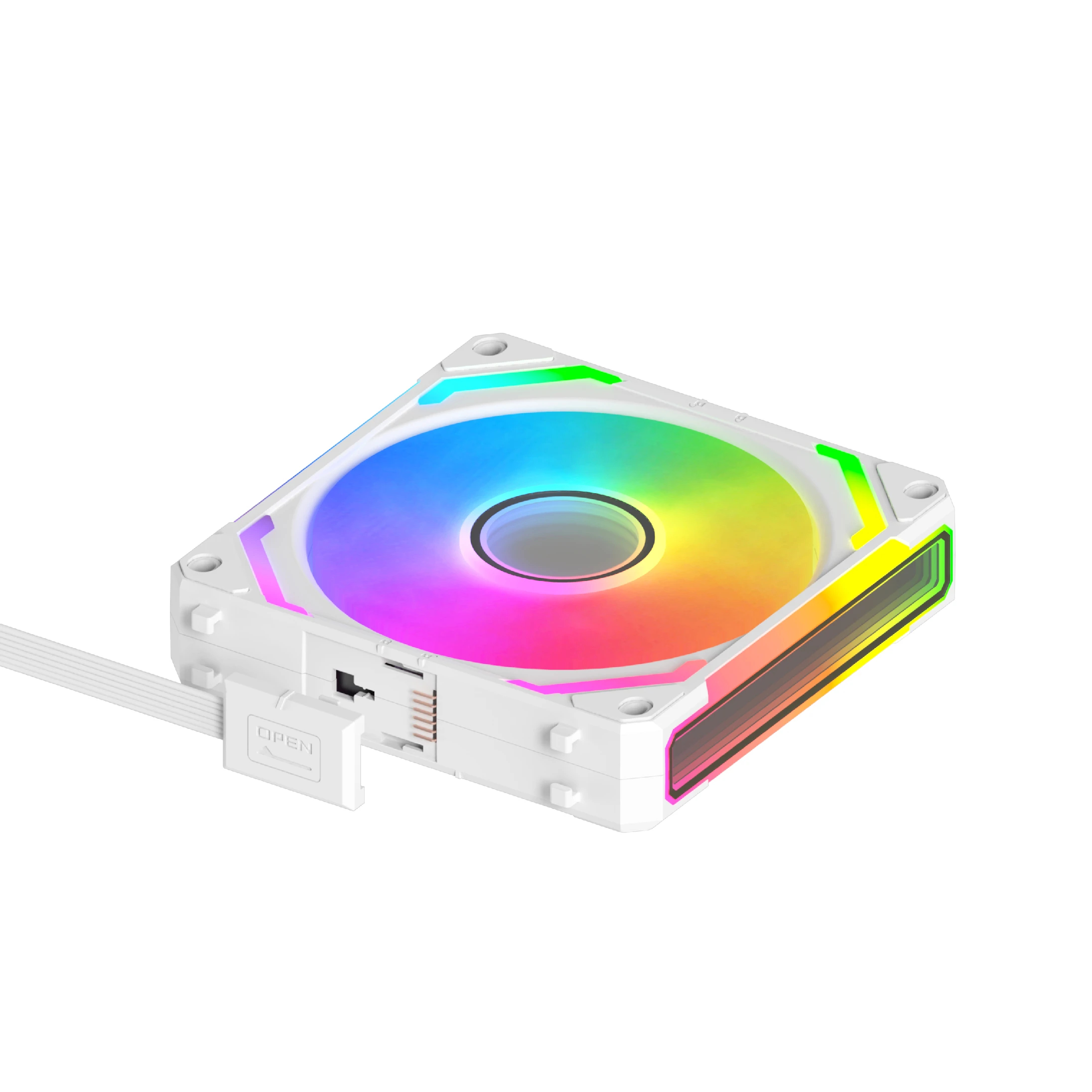 Xigmatek Комплект вентилатори Fan Pack 3-in-1 3x120mm - Starlink Ultra Arctic - Infinity Mirror, A-RGB