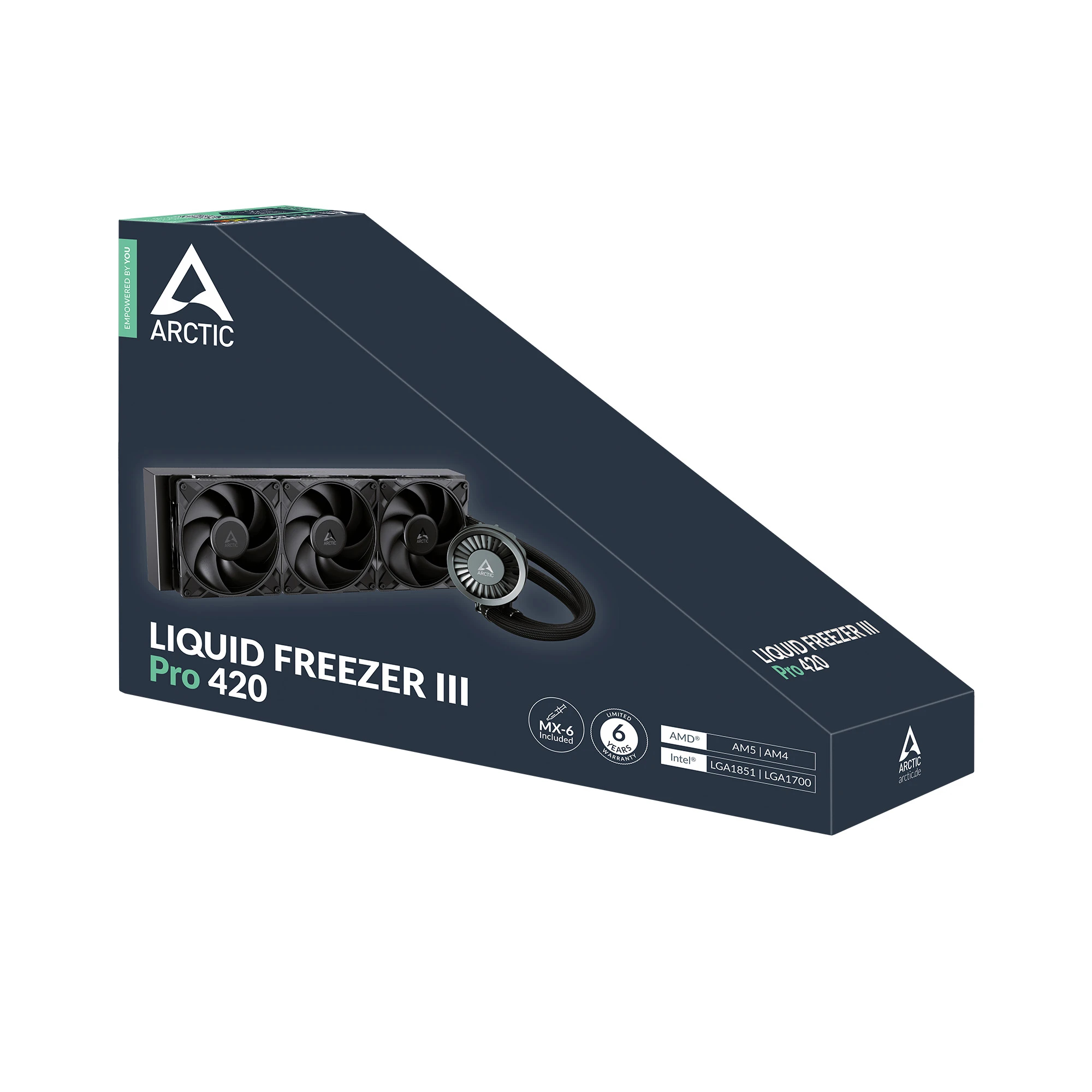 Arctic водно охлаждане Liquid Freezer III Pro 420 Black